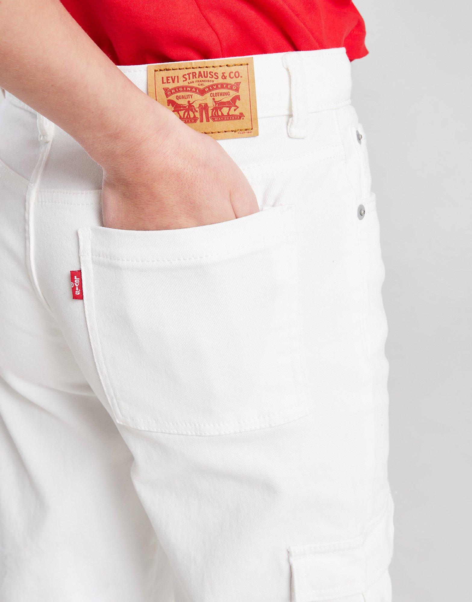 LEVI'S Girls' Baggy Cargo Jeans Junior