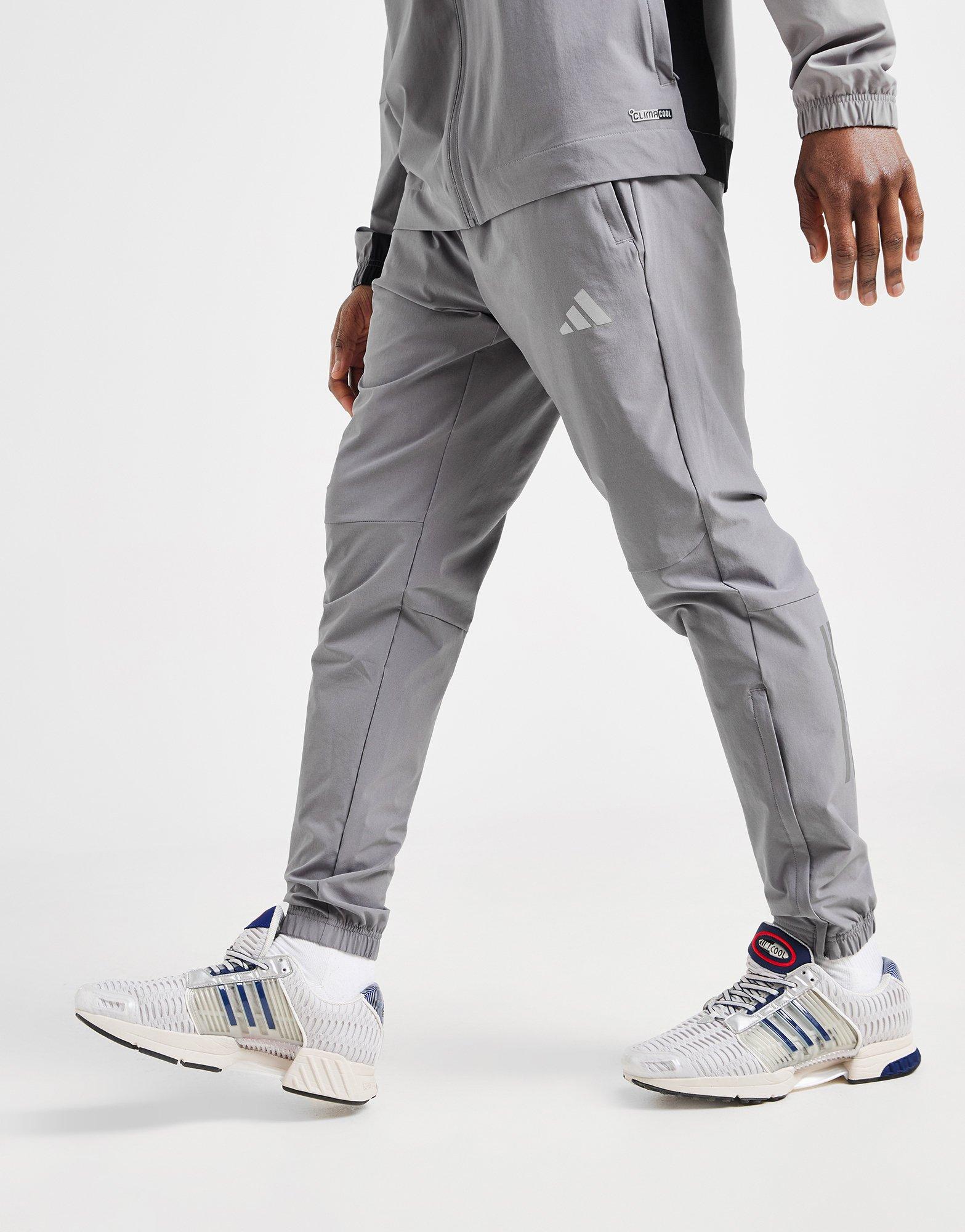 【ADIDAS】Woven Track Pants - Gray / JD5333 Grey adidas Climacool Woven Track Pants - JD Sports Global