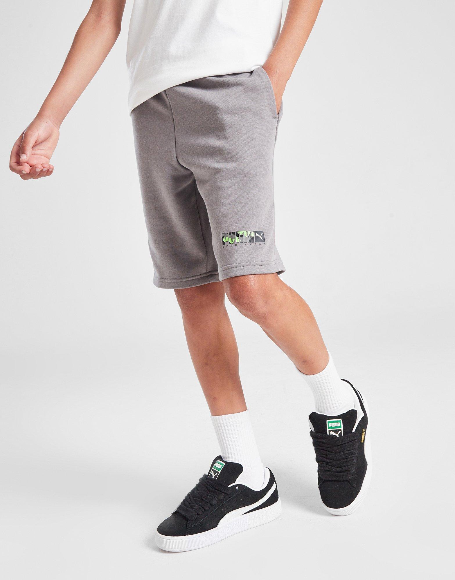 PUMA Camo Logo Shorts Junior