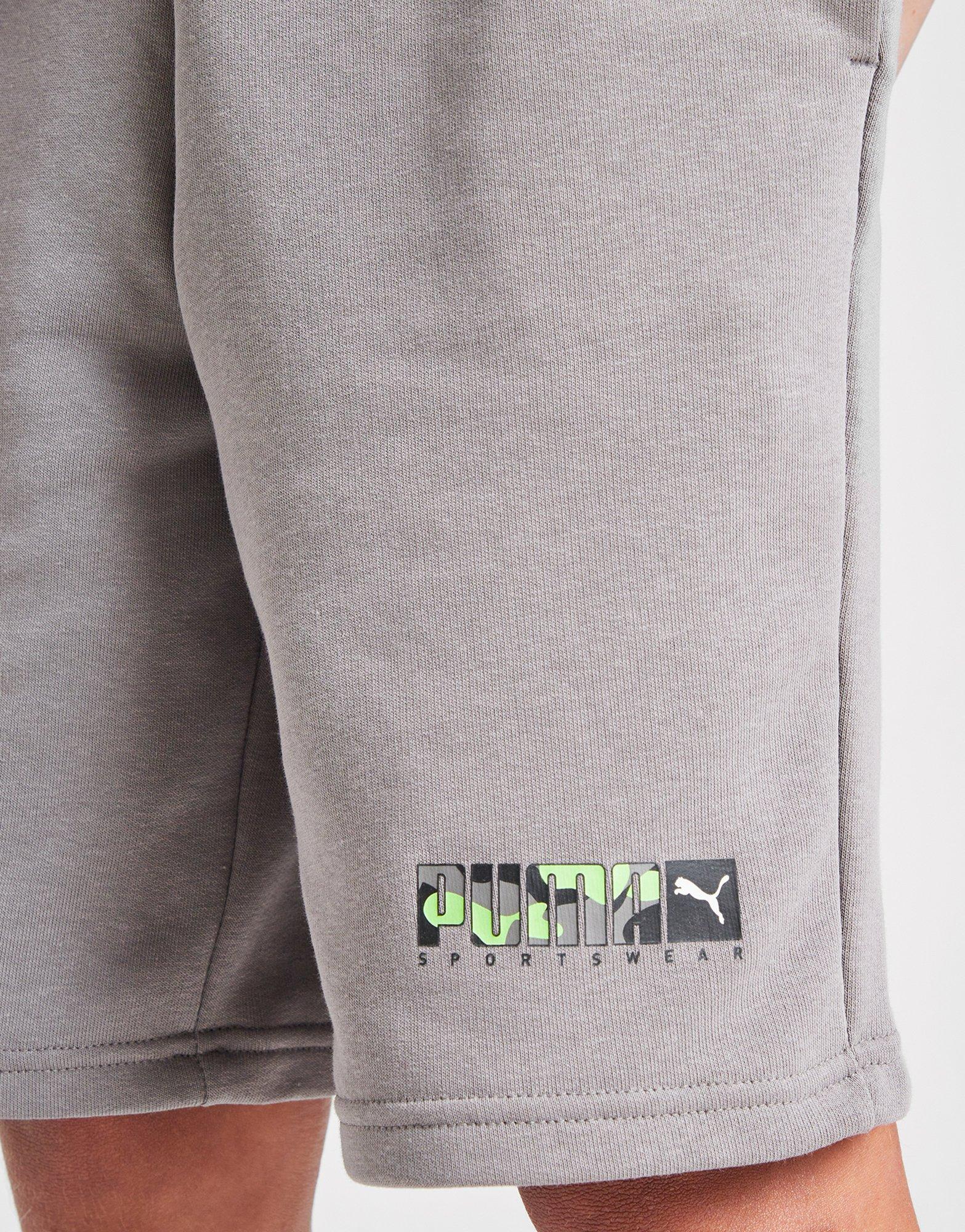 PUMA Camo Logo Shorts Junior