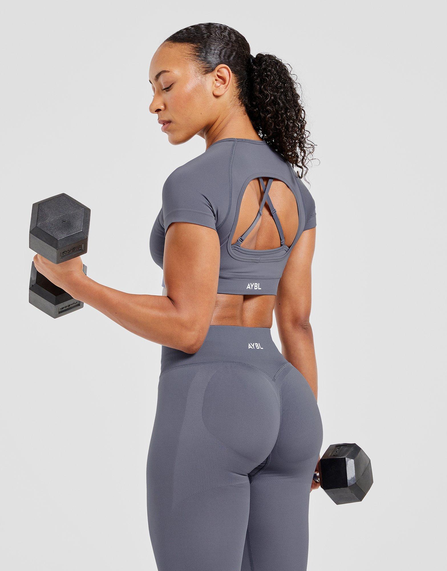 AYBL Adapt Seamless Short Sleeve Crop Top