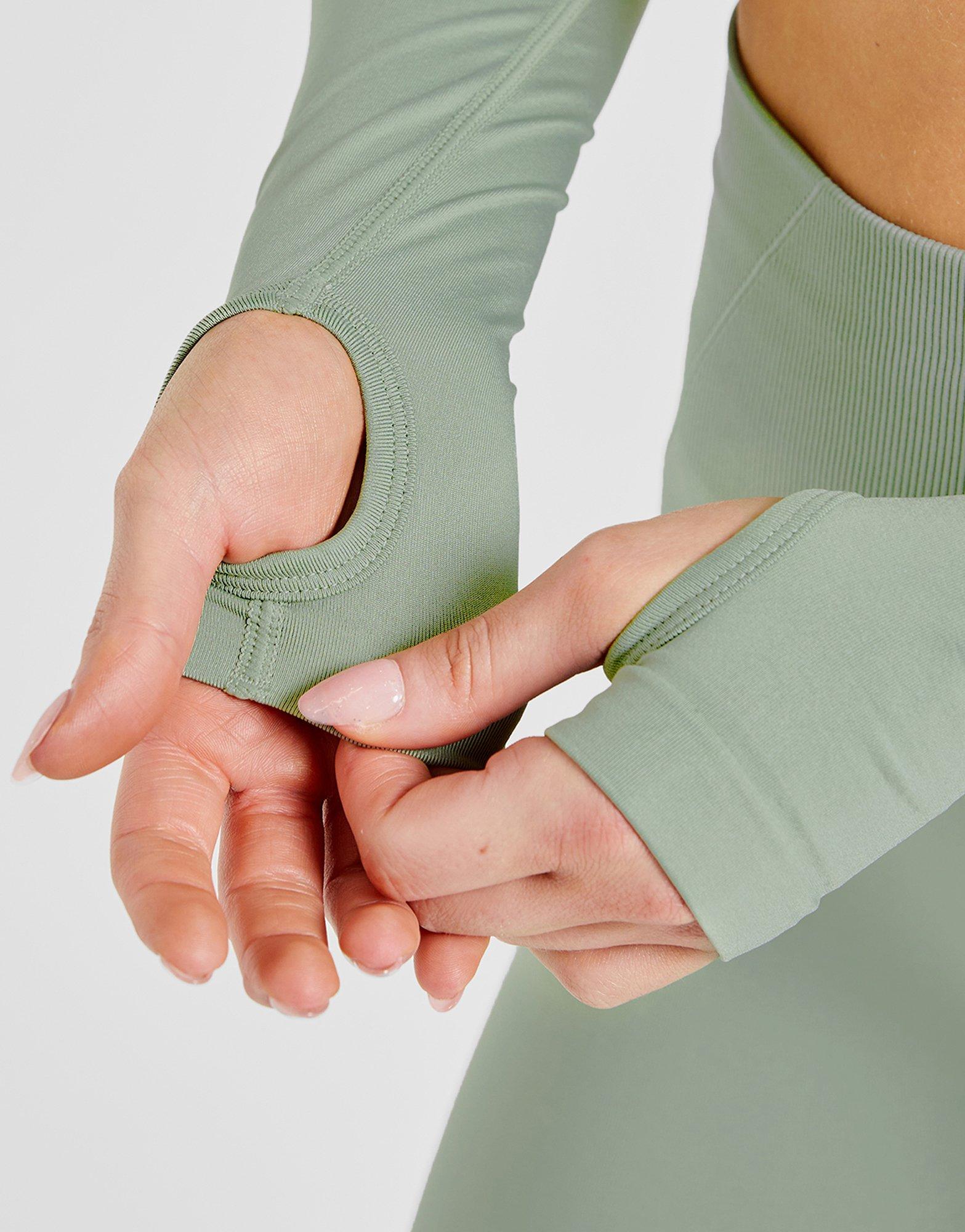 AYBL Empower Seamless Long Sleeve Crop Top