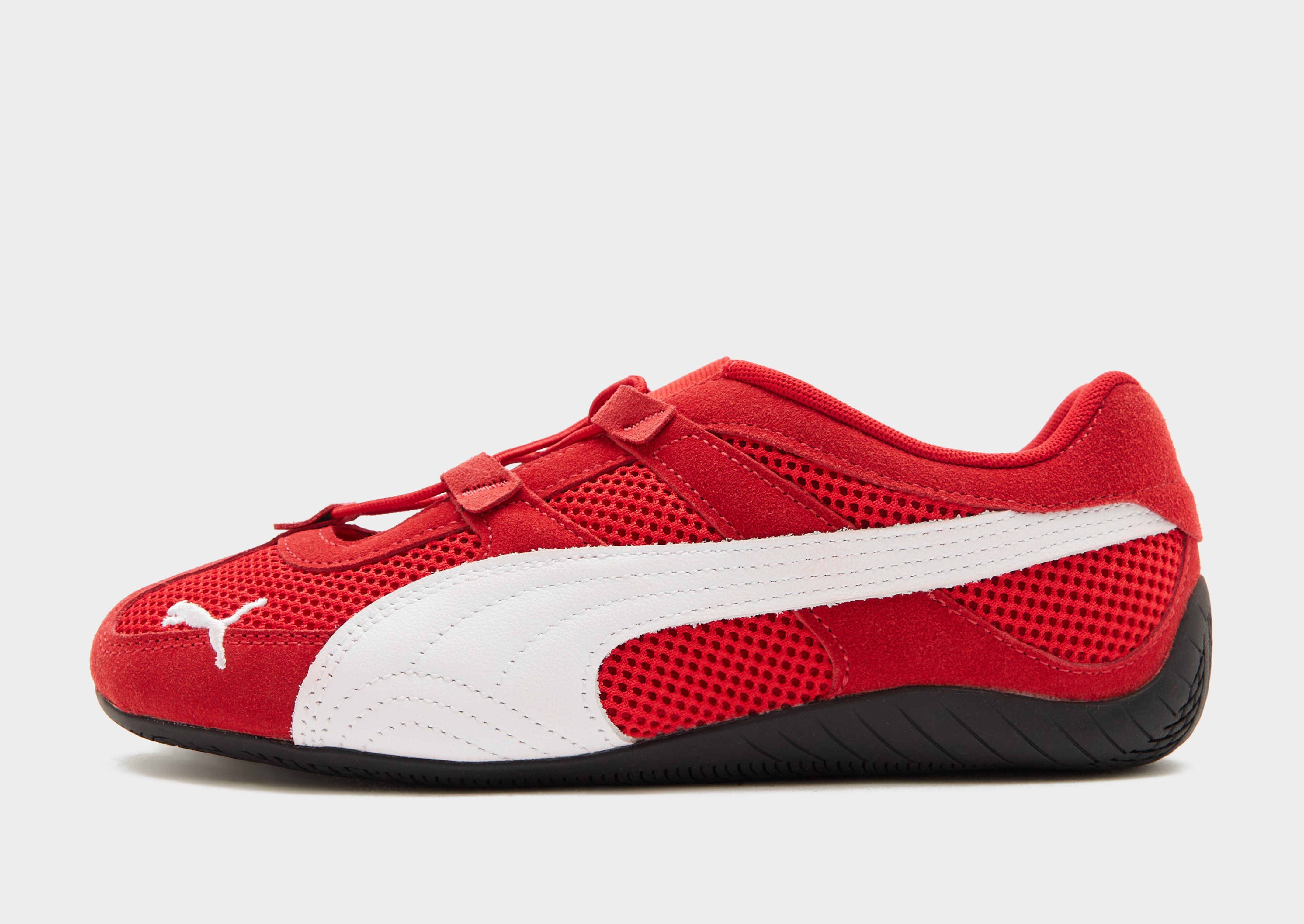 Puma Ortholite ストラップ付きフラットシューズ レッド PUMA（プーマ） スニーカー ウィメンズ スピードキャット GO