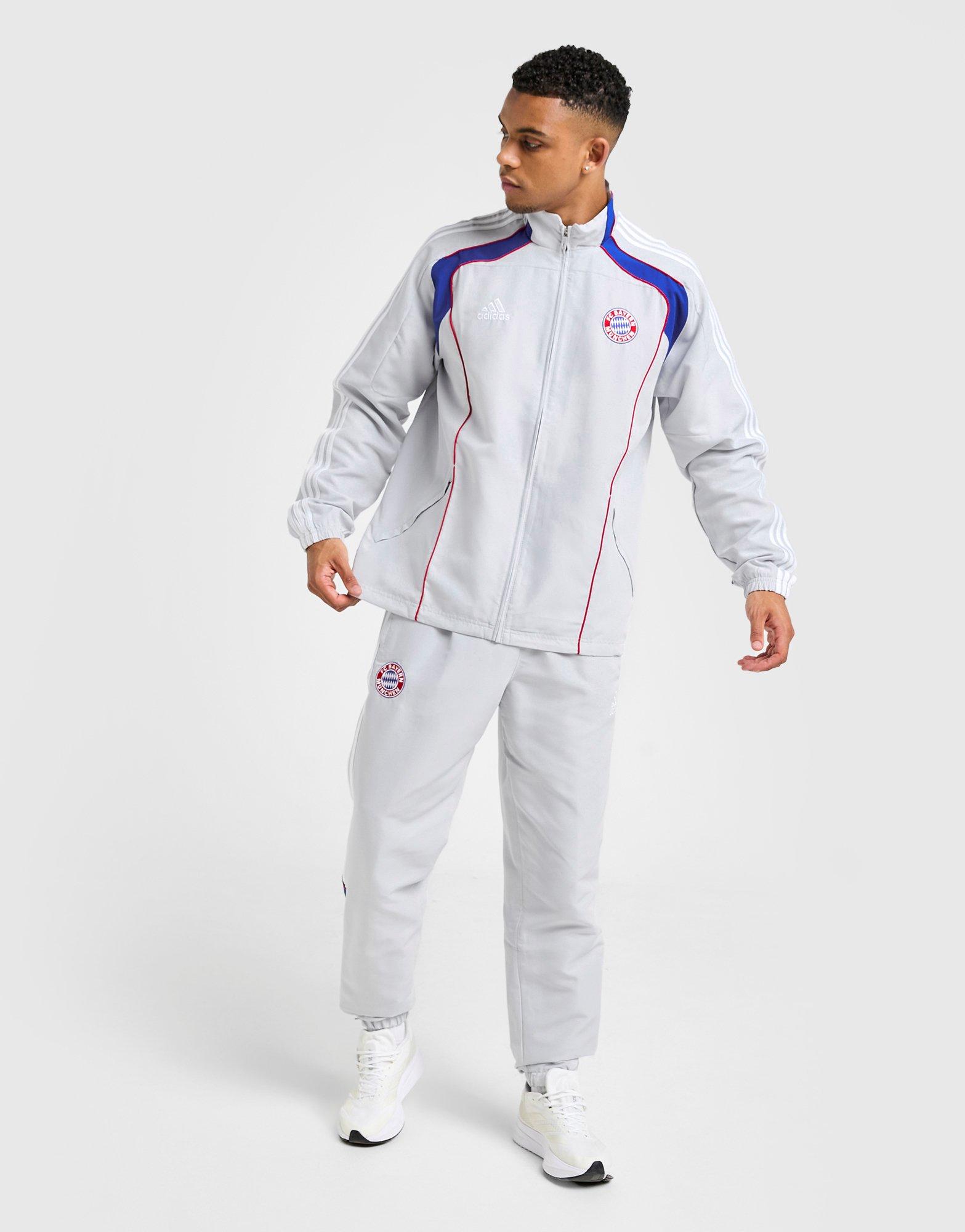 Grey adidas FC Bayern Munich Urban Purist Track Pants - JD