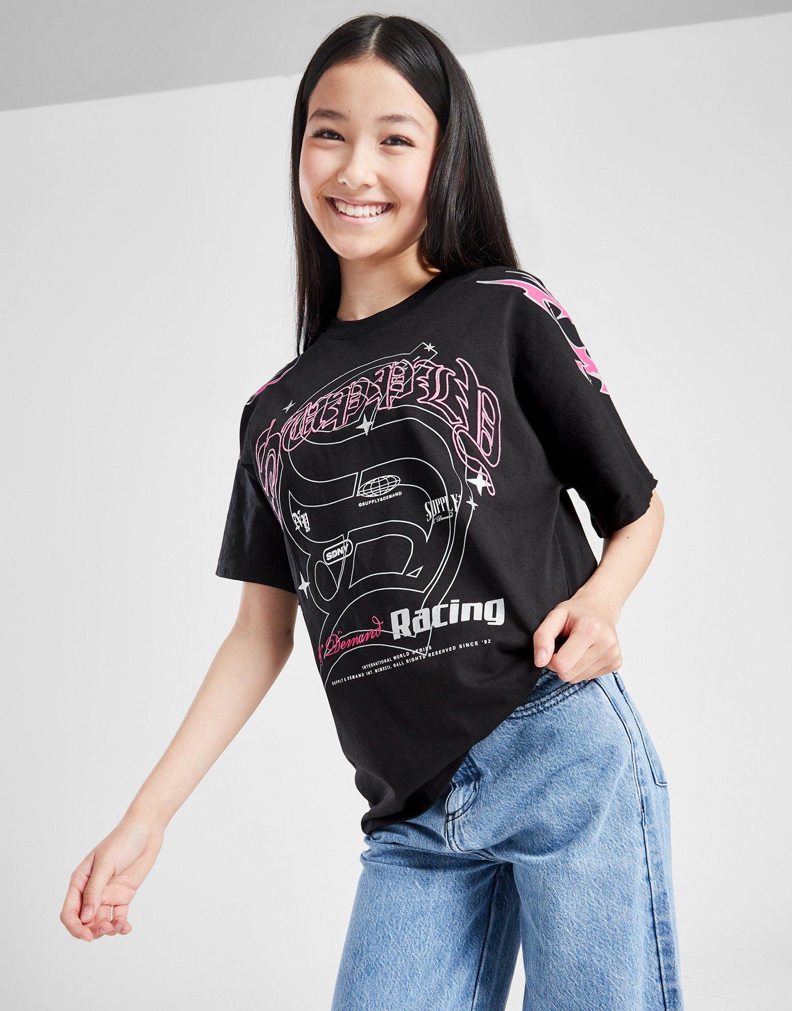 Supply & Demand Girls' Racing T-Shirt Junior