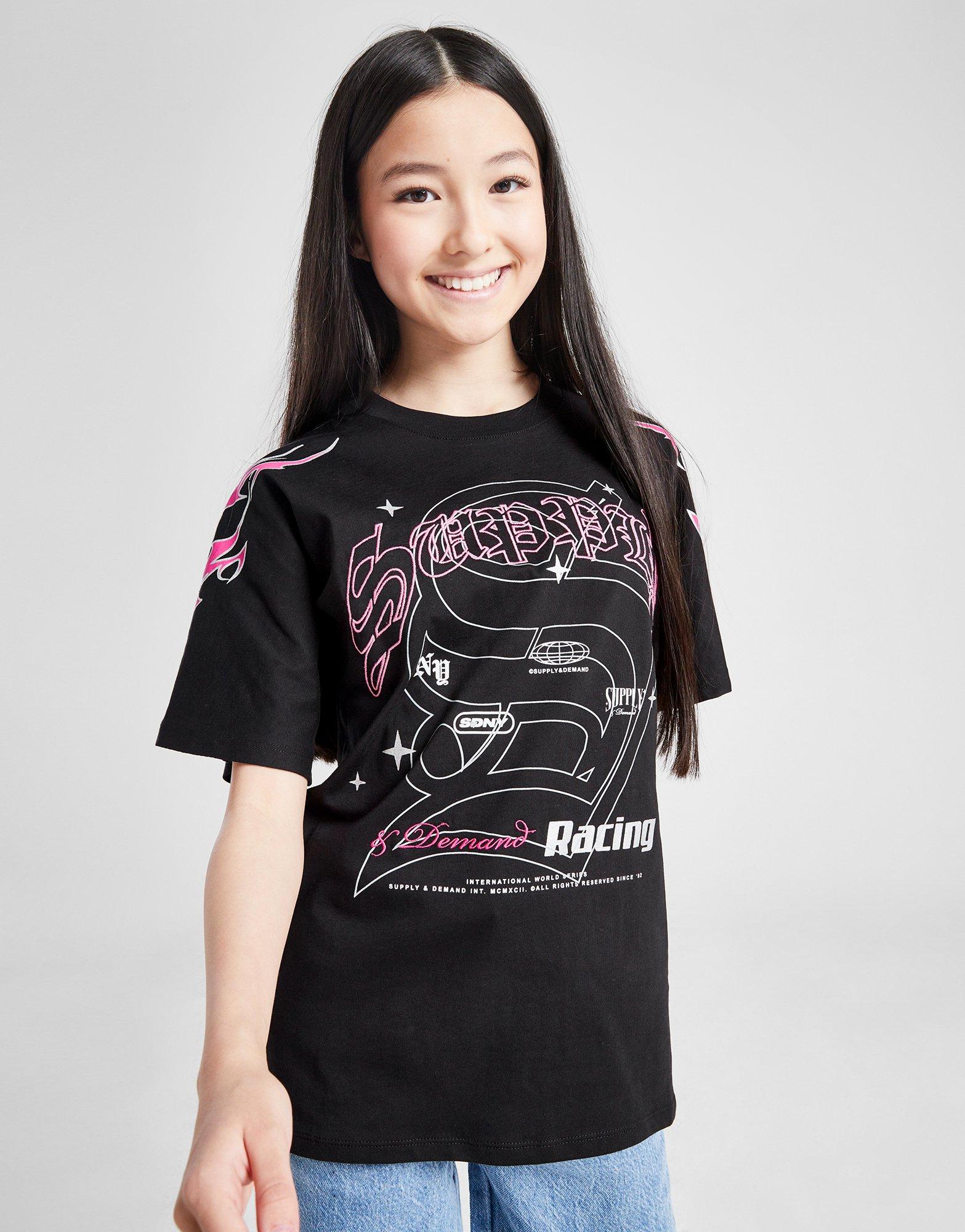 Supply & Demand Girls' Racing T-Shirt Junior