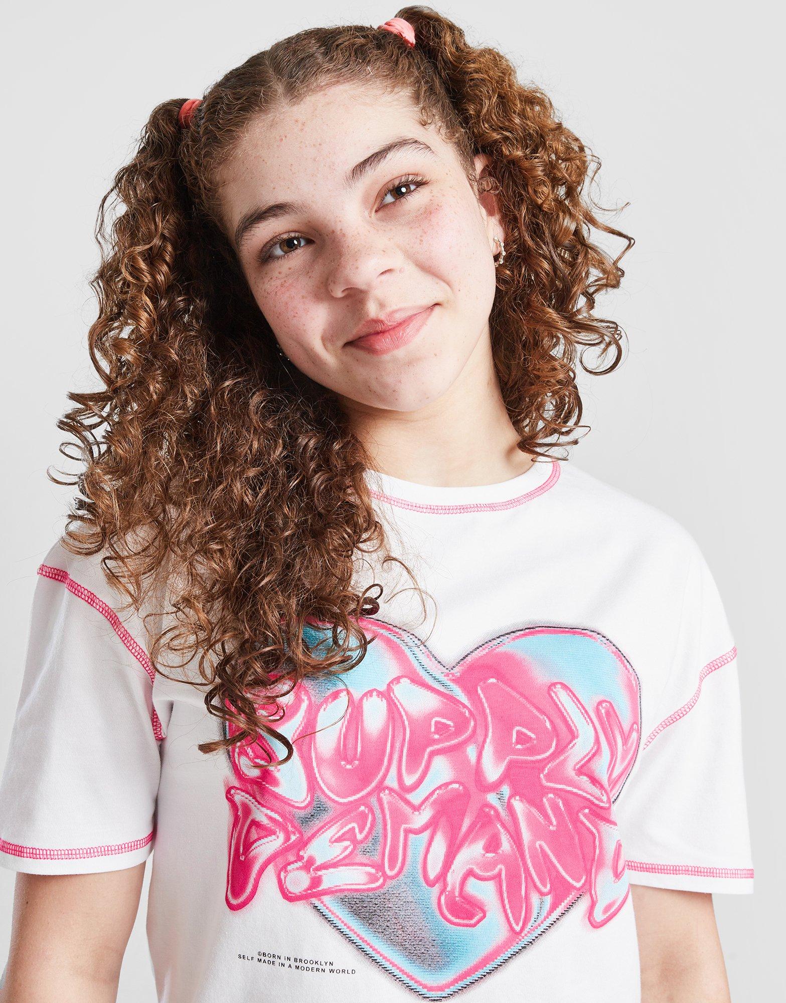 Supply & Demand Girls' Heart T-shirt Junior