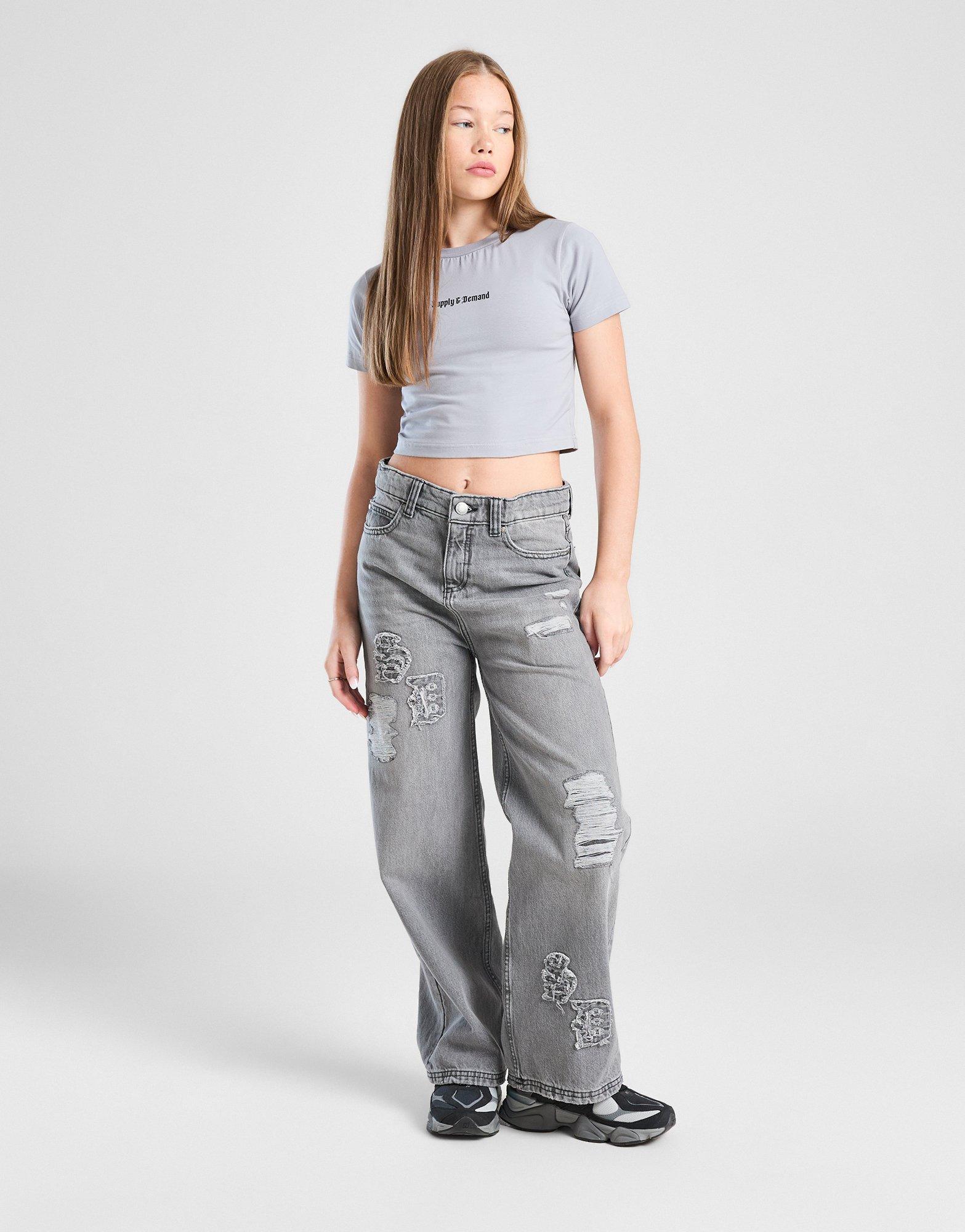 Supply & Demand Girls' Cross Jeans Junior