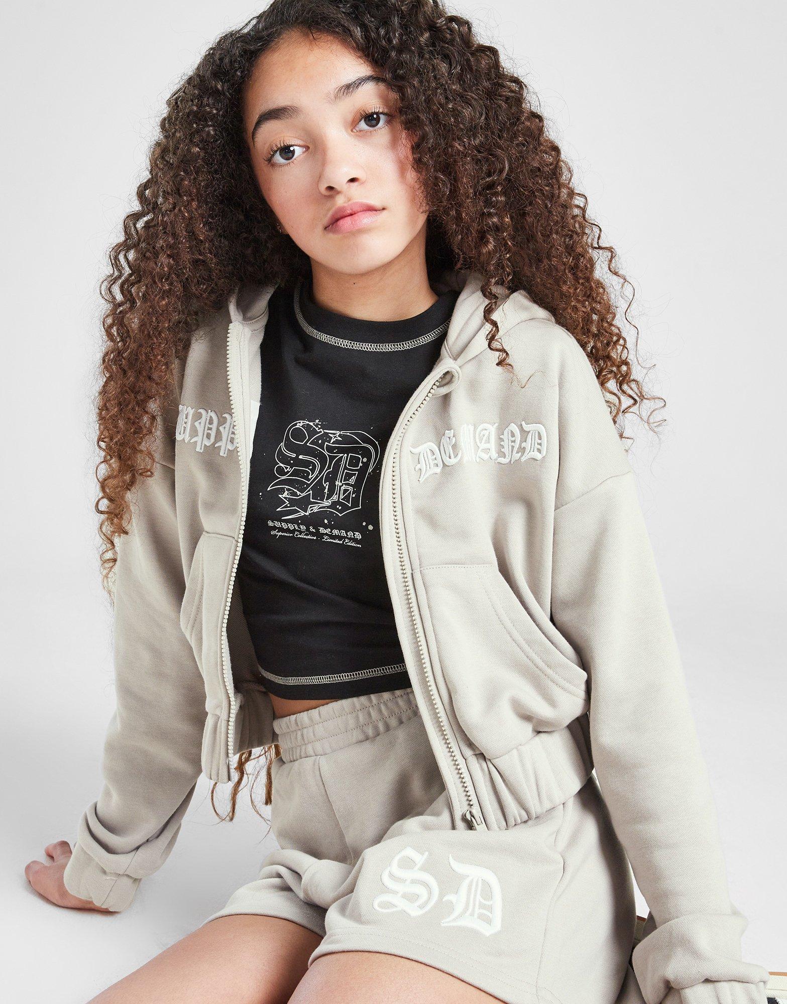Supply & Demand Girls' Demand Full Zip Hoodie Junior
