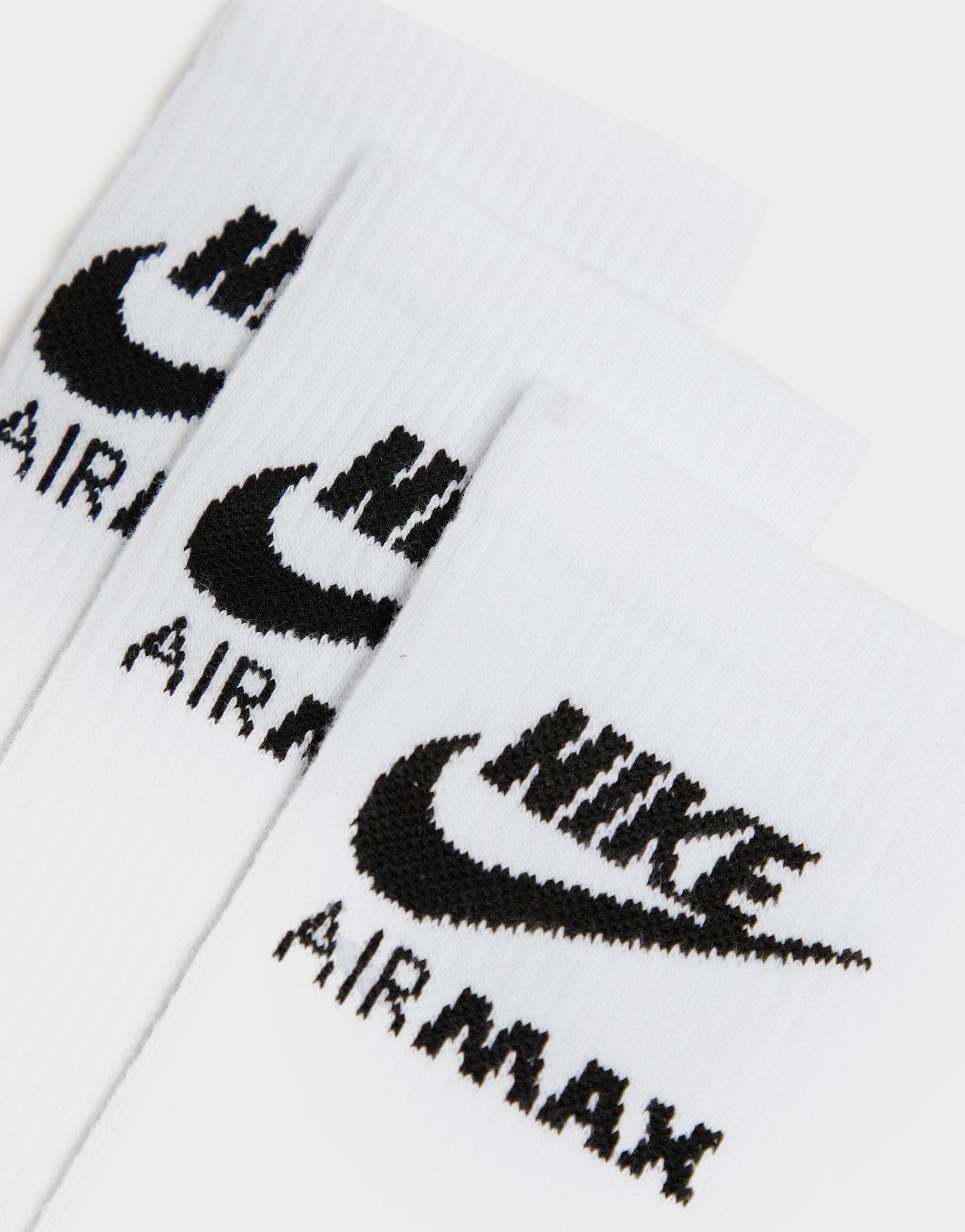 Nike 3-Pack Air Max Crew Socks