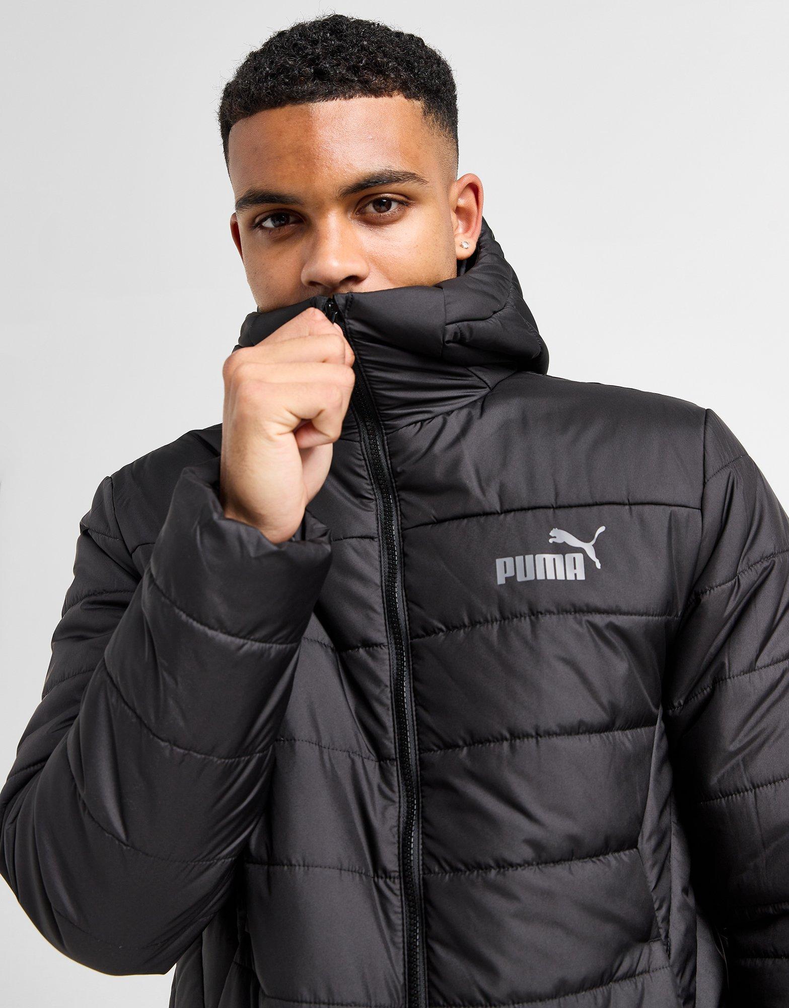 Puma puffer hooded jacket online