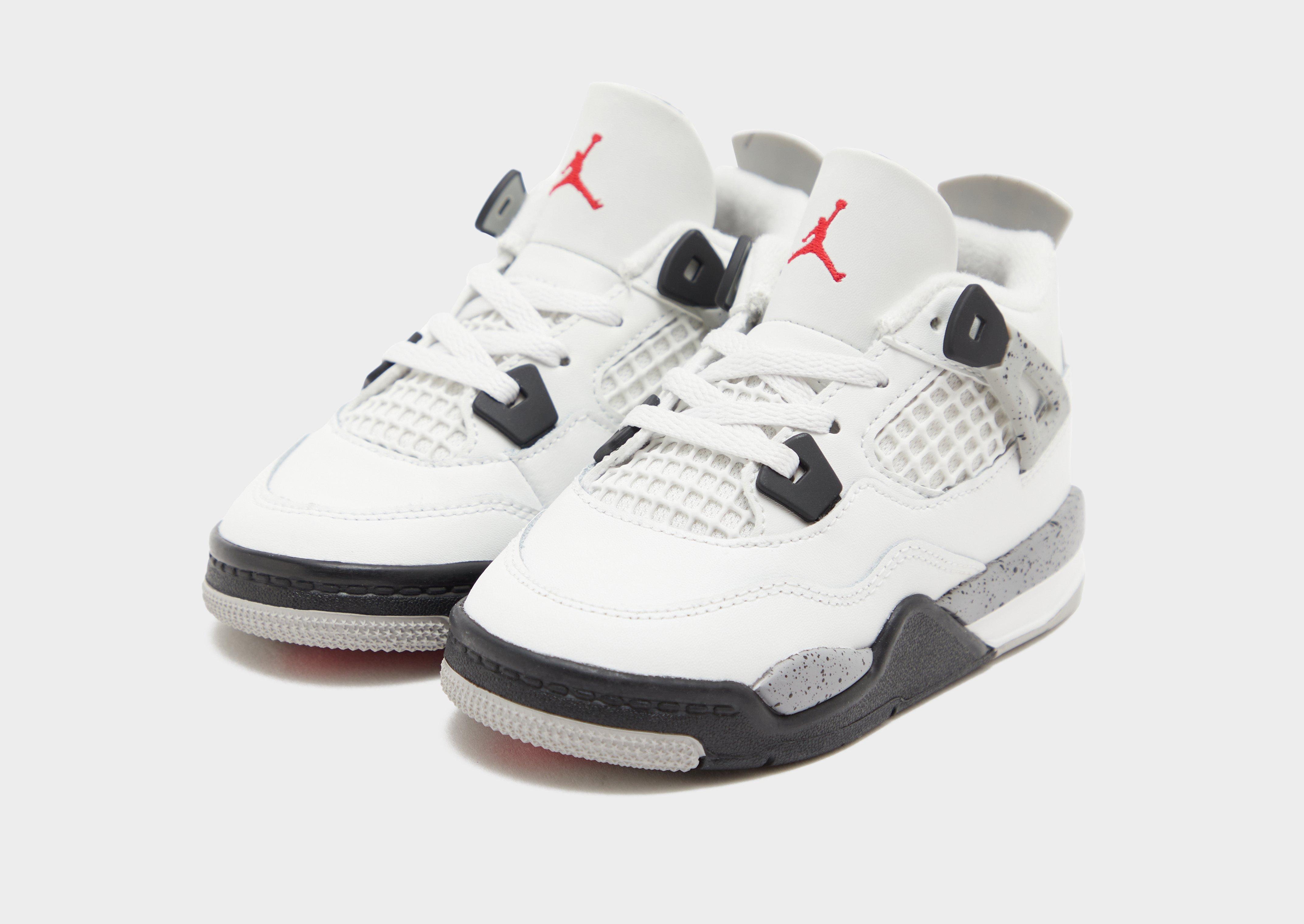 White Jordan Air Retro OG Infant JD Sports UK