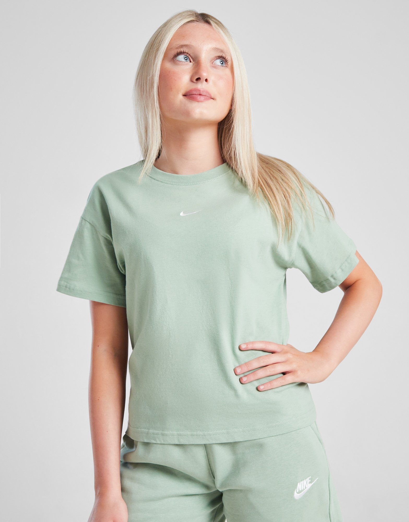 売れ筋商品|||ナイキ カットソー トップス レディース Women's Green New York Jets Boxy T-Shirt Green womens-logo-athletic-green-new