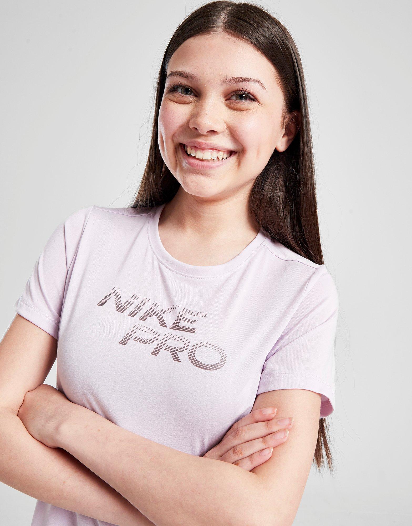 Nike Girls' Pro Dri-fit T-shirt Junior