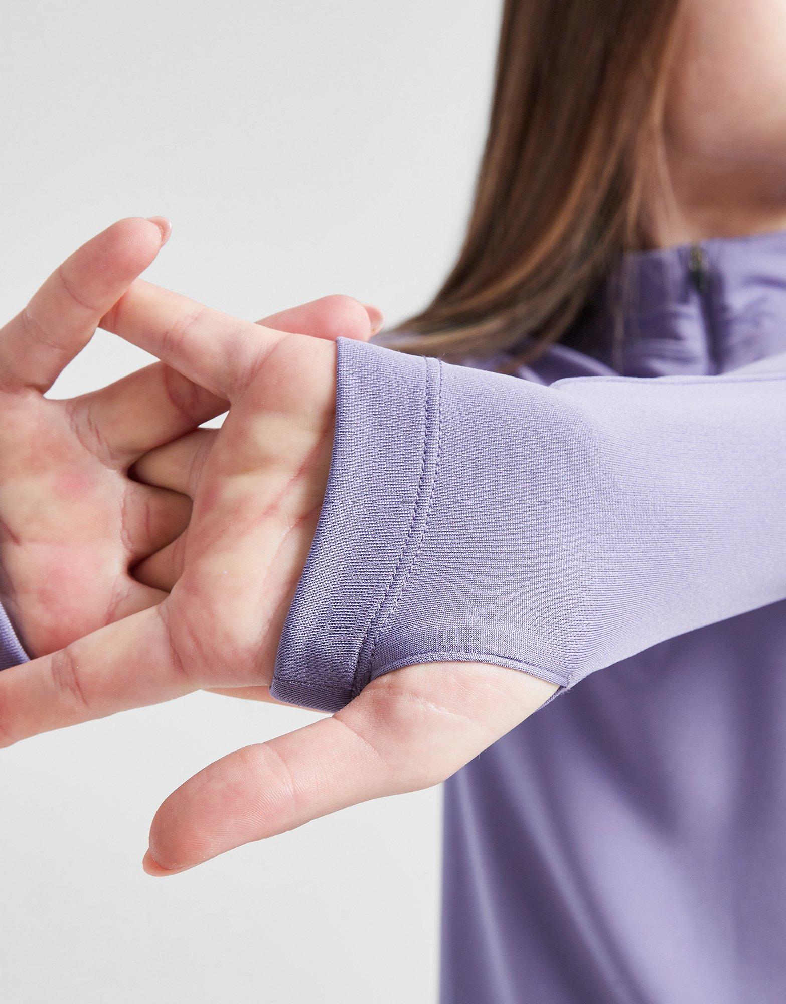 Nike Girls' Fitness Long Sleeve 1/2 Zip Top Junior