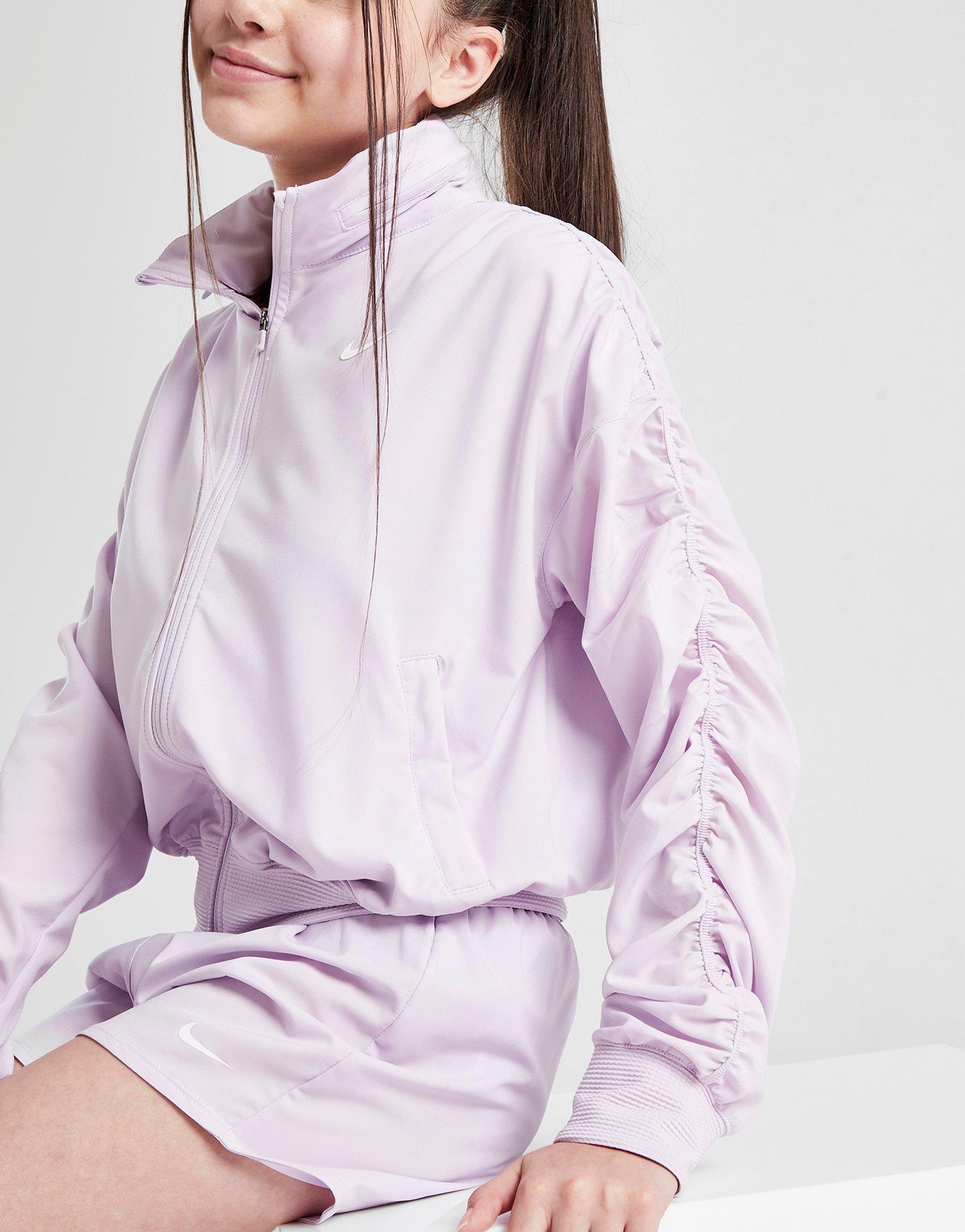 Nike Girls' Fitness Dri-fit Lightweight Jacket Junior