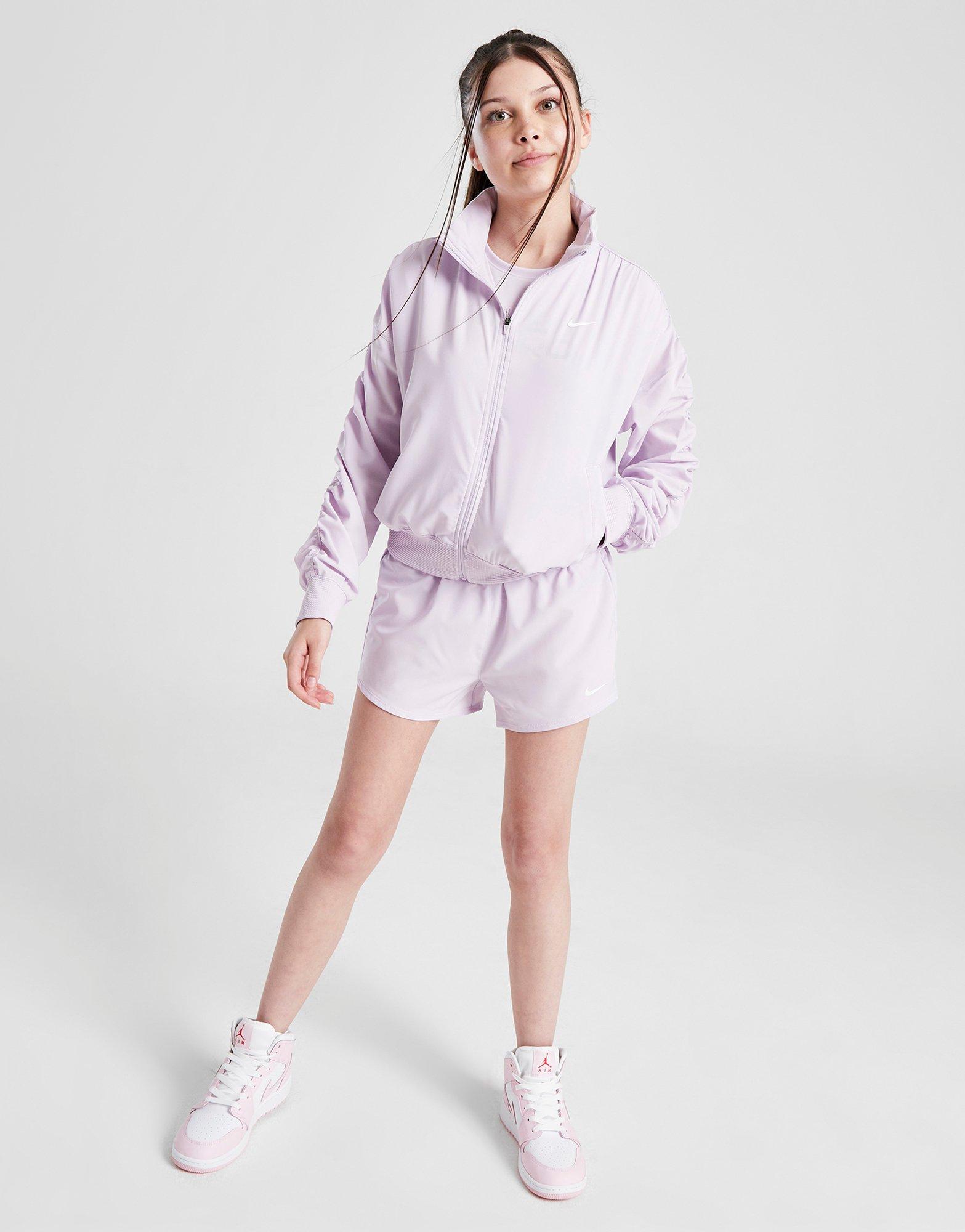 Nike Girls' Fitness Dri-fit Lightweight Jacket Junior