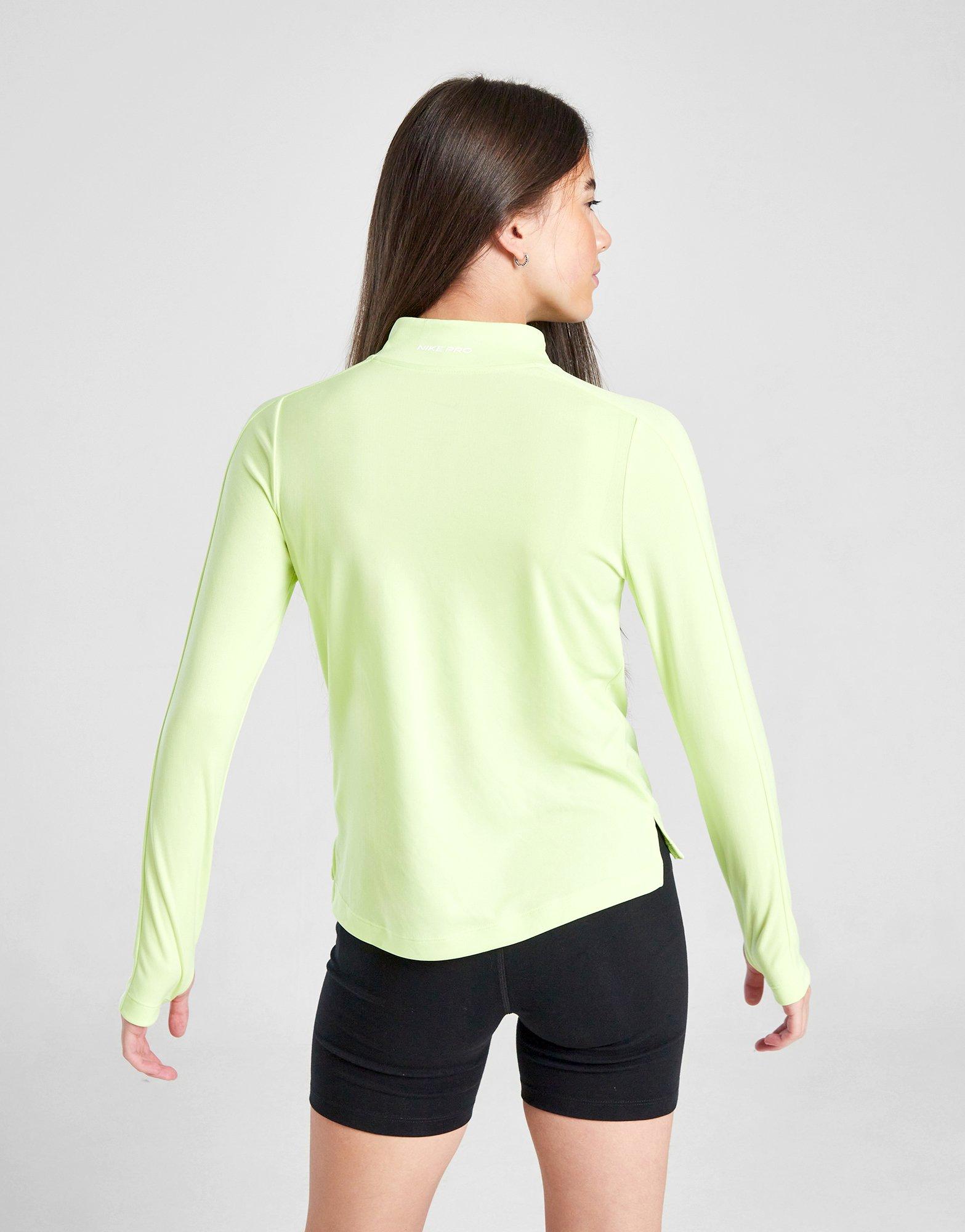 Nike Girls' Pro 1/2 Zip Dri-FIT Top Junior