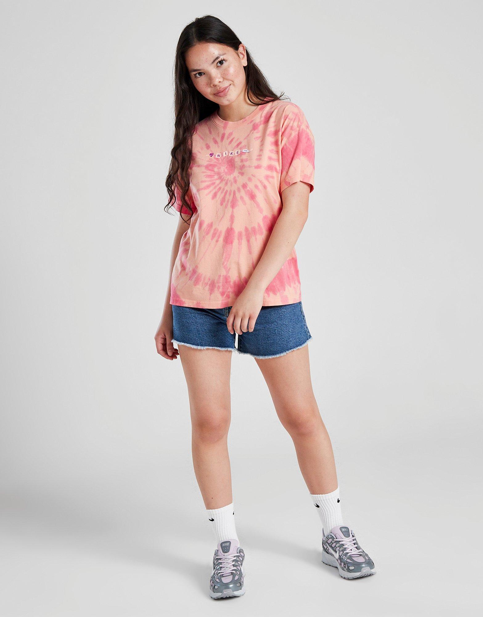 Nike T-shirt Tie Dye Boyfriend  Junior