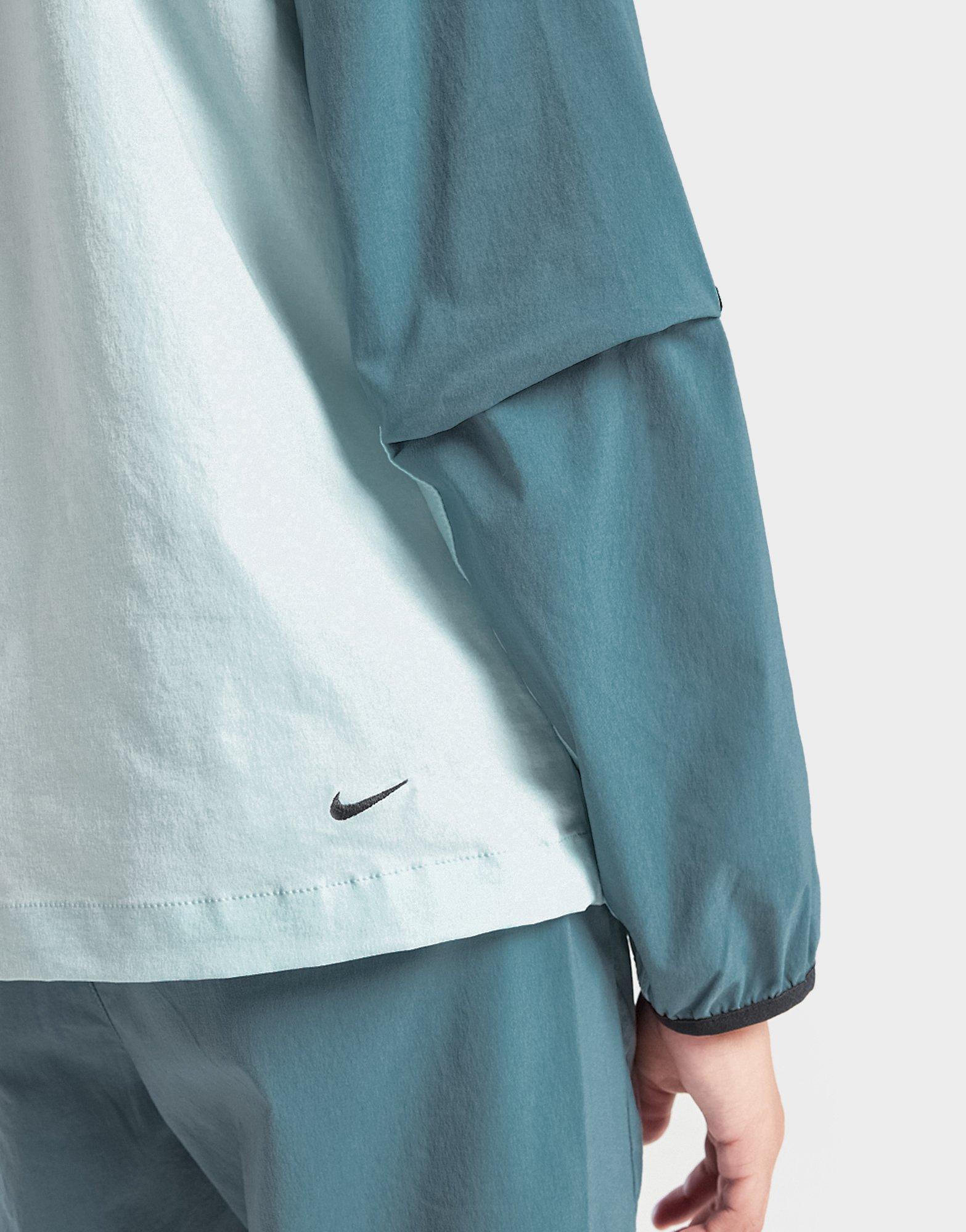 Nike Tech Woven Full Zip Colour Block Jacket Junior