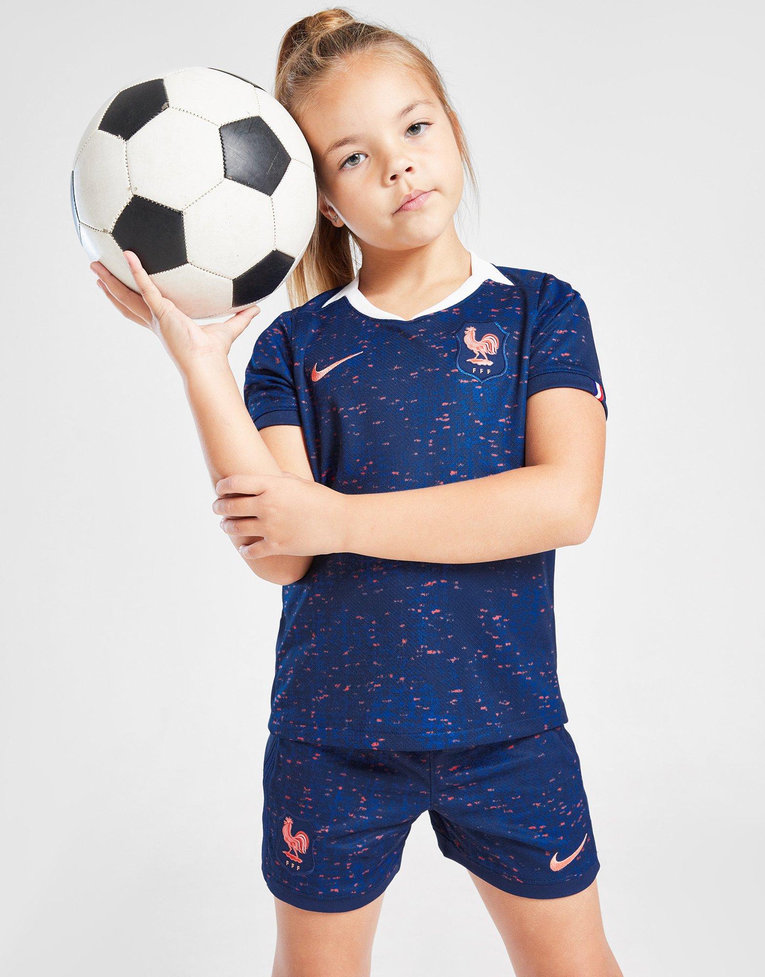 Nike Frankreich WEC 2025 Heim Trikotsatz Kleinkinder