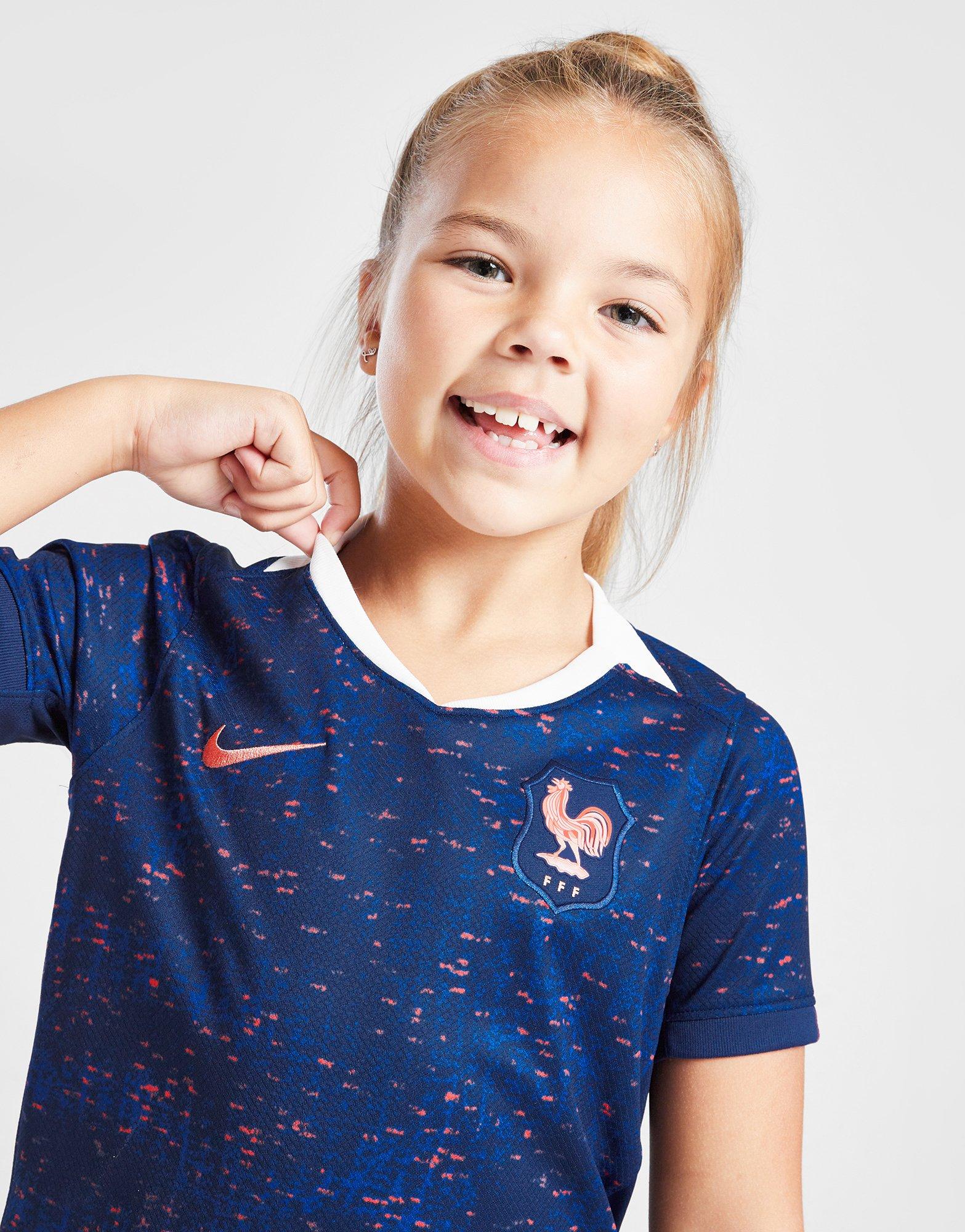 Nike Frankreich WEC 2025 Heim Trikotsatz Kleinkinder