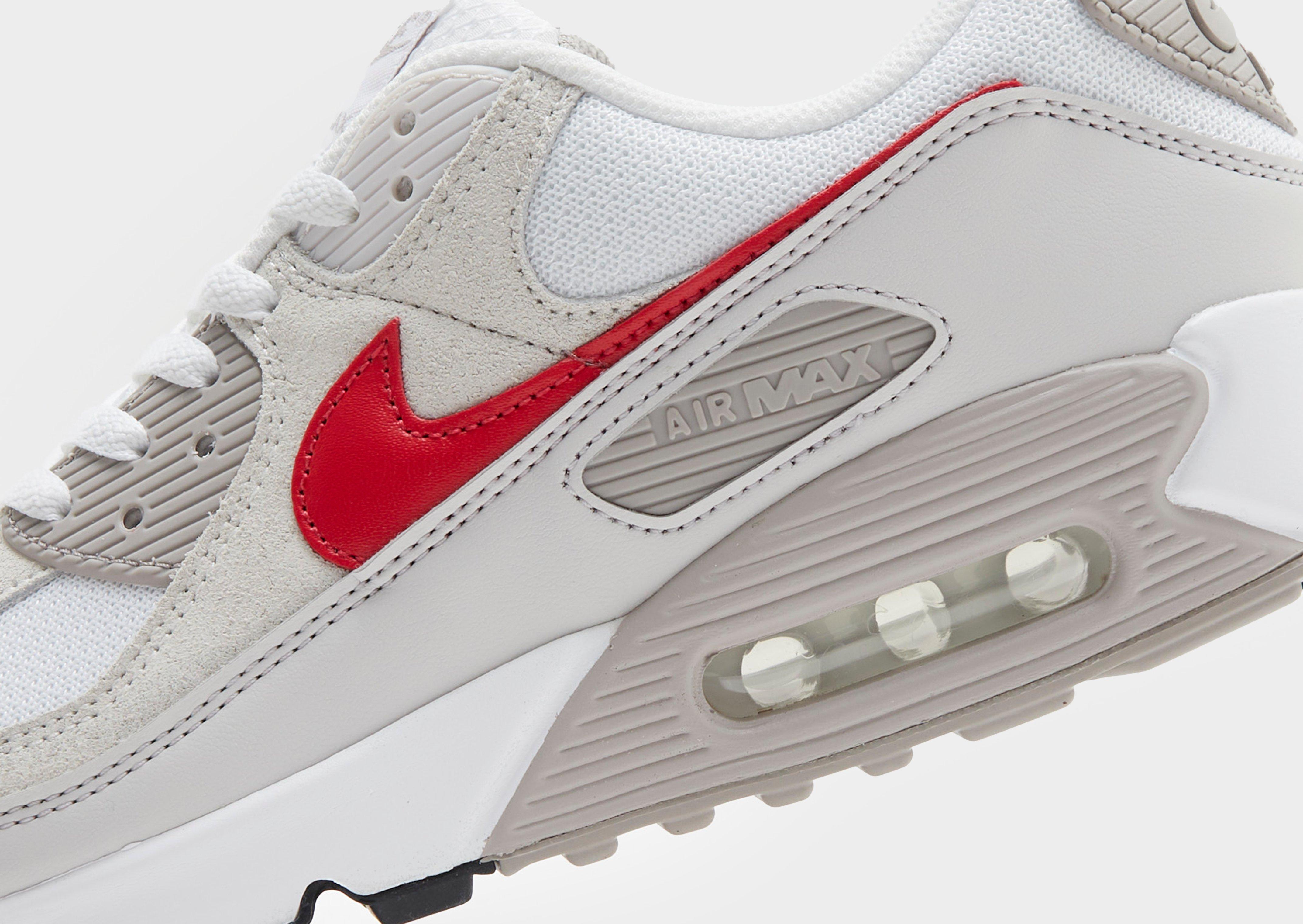 炭酸　　Nike Air Max 90 ホワイト/レッド ナイキ エア マックス 90 “ホワイト/レッド” (NIKE AIR MAX 90