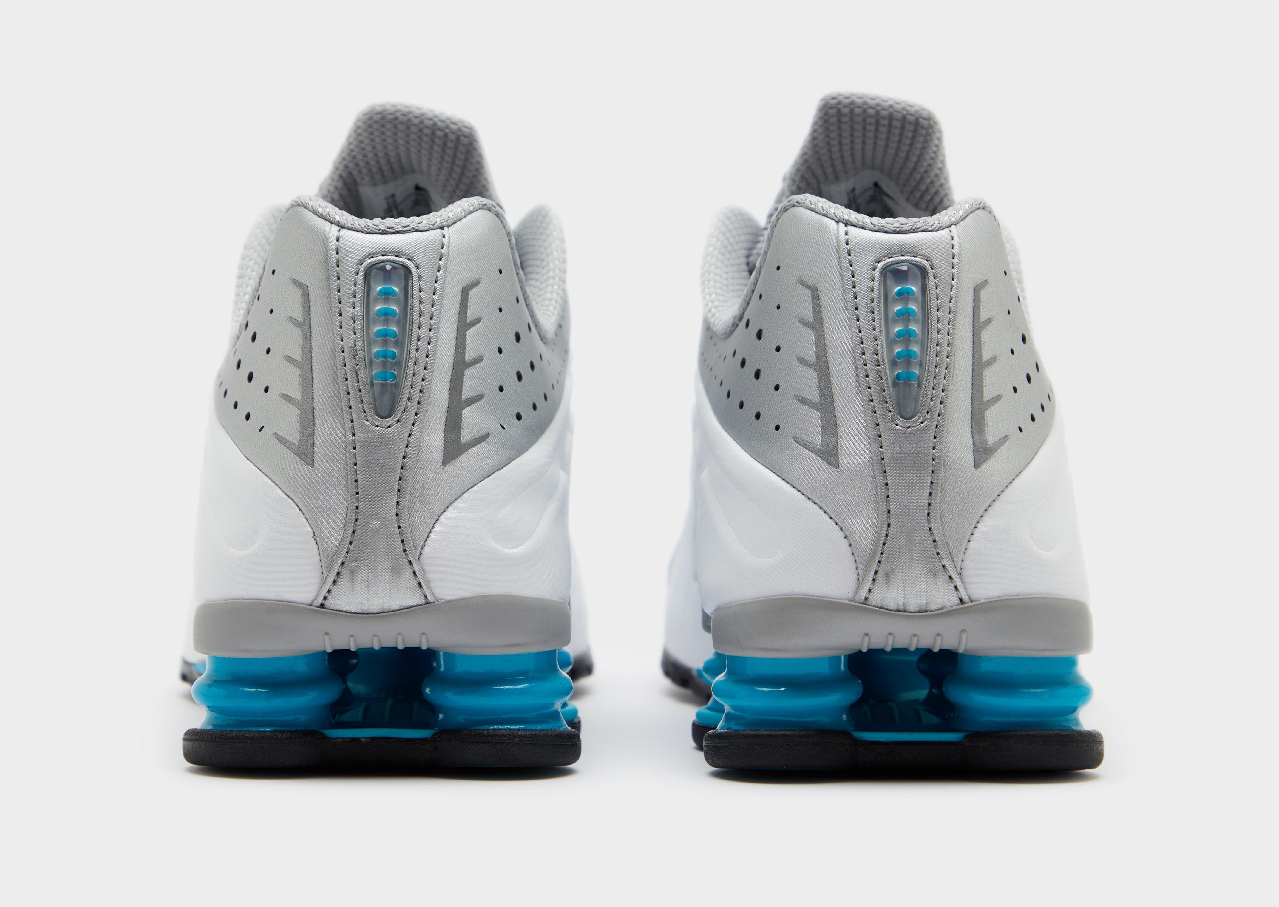 Nike Shox R4 Shoes - White/ Racer Blue (HQ1988-100) | eBay