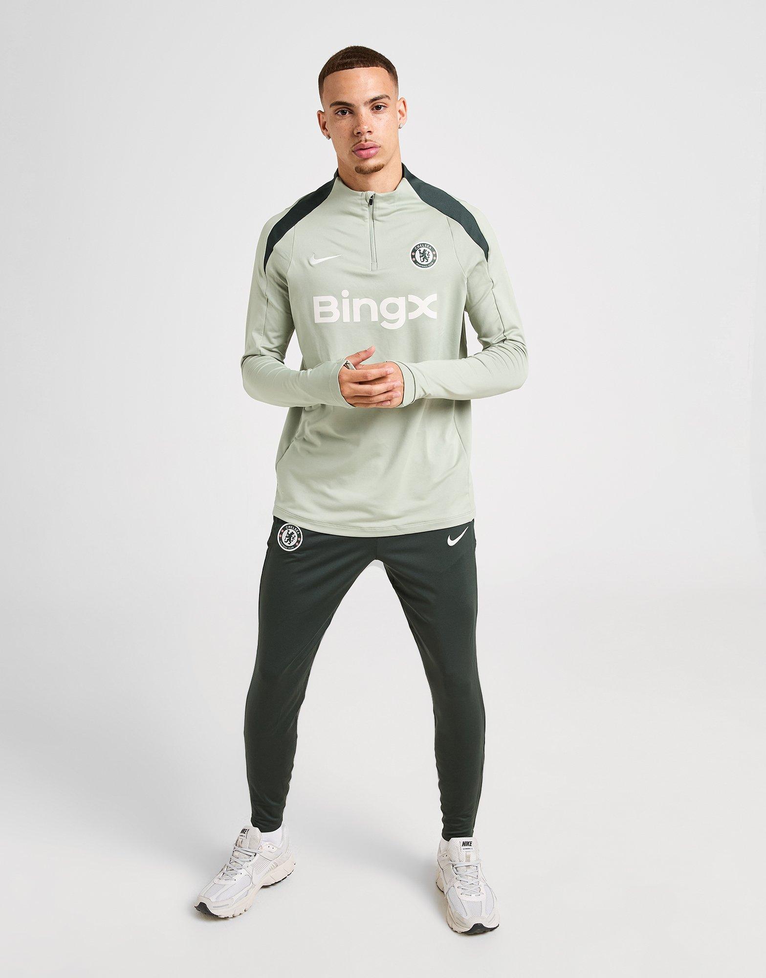 Nike Chelsea DRI-FIT ドリルトップ上下セット Nike Chelsea 24/25 Dri-FIT Strike Drill Top - Lt Photo Blue