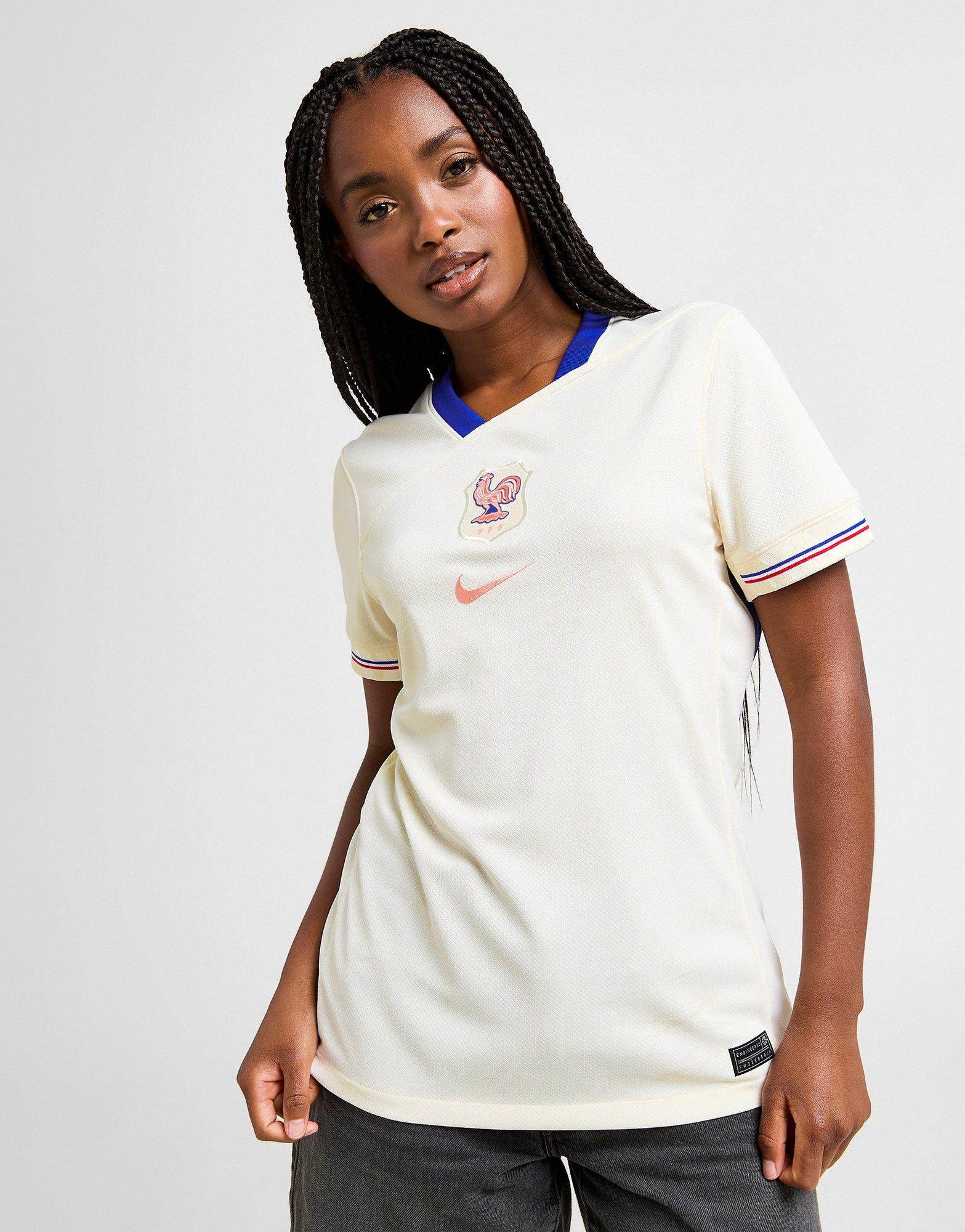 Nike Maillot de foot replica Dri-FIT FFF 2025 Stadium Extérieur Femme
