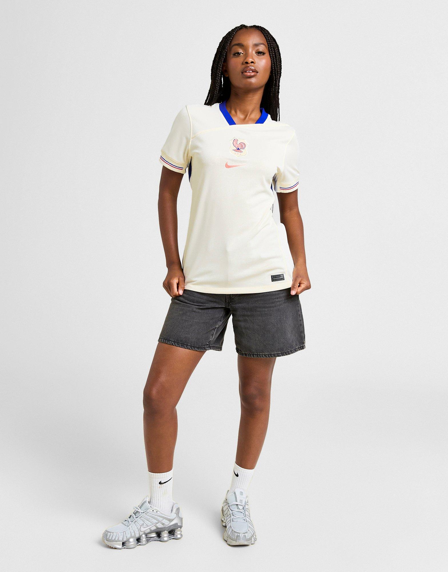 Nike Maillot de foot replica Dri-FIT FFF 2025 Stadium Extérieur Femme