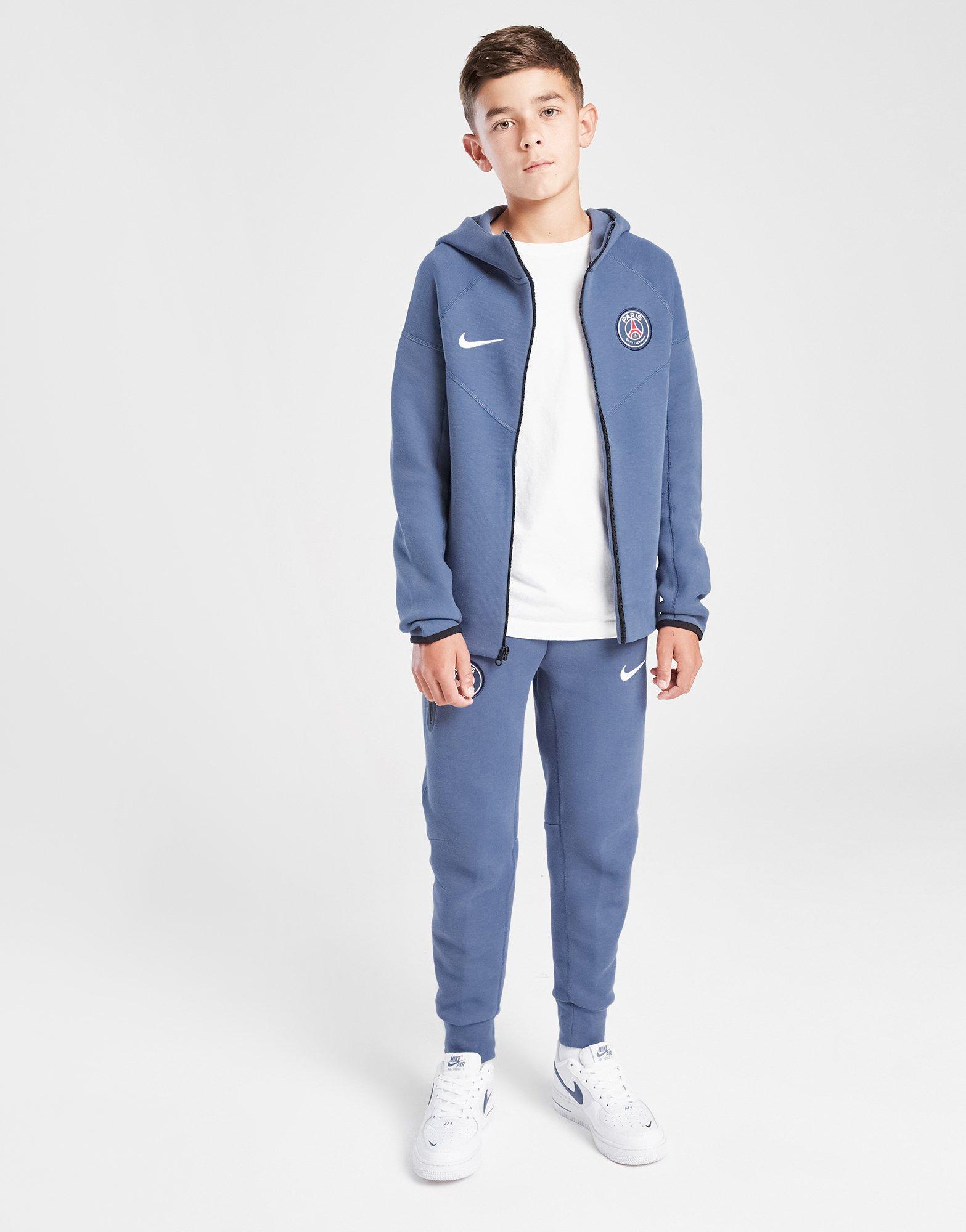 Nike Paris Saint Germain Tech Fleece Full Zip Hoodie Jr