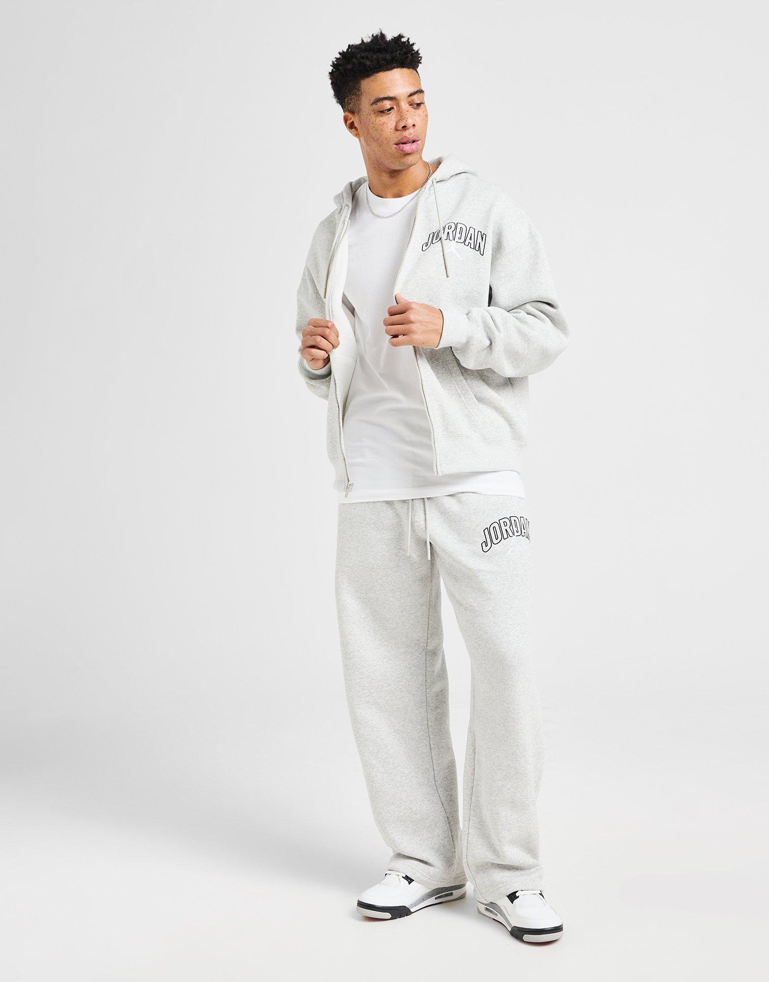 Grey Jordan Varsity Full Zip Hoodie - JD Sports Global