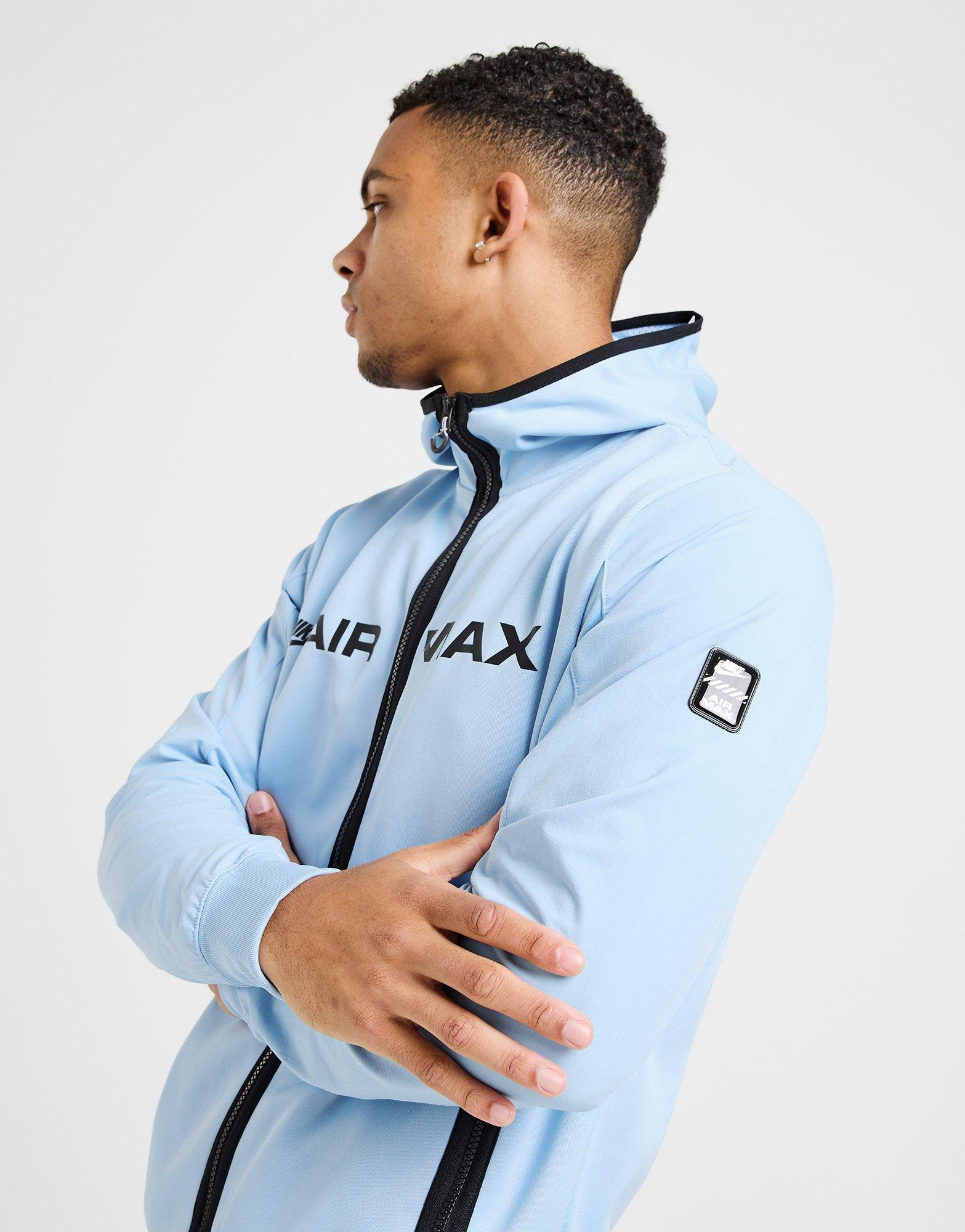 Blue Nike Air Max Polyknit Full Zip Hoodie - JD Sports Global
