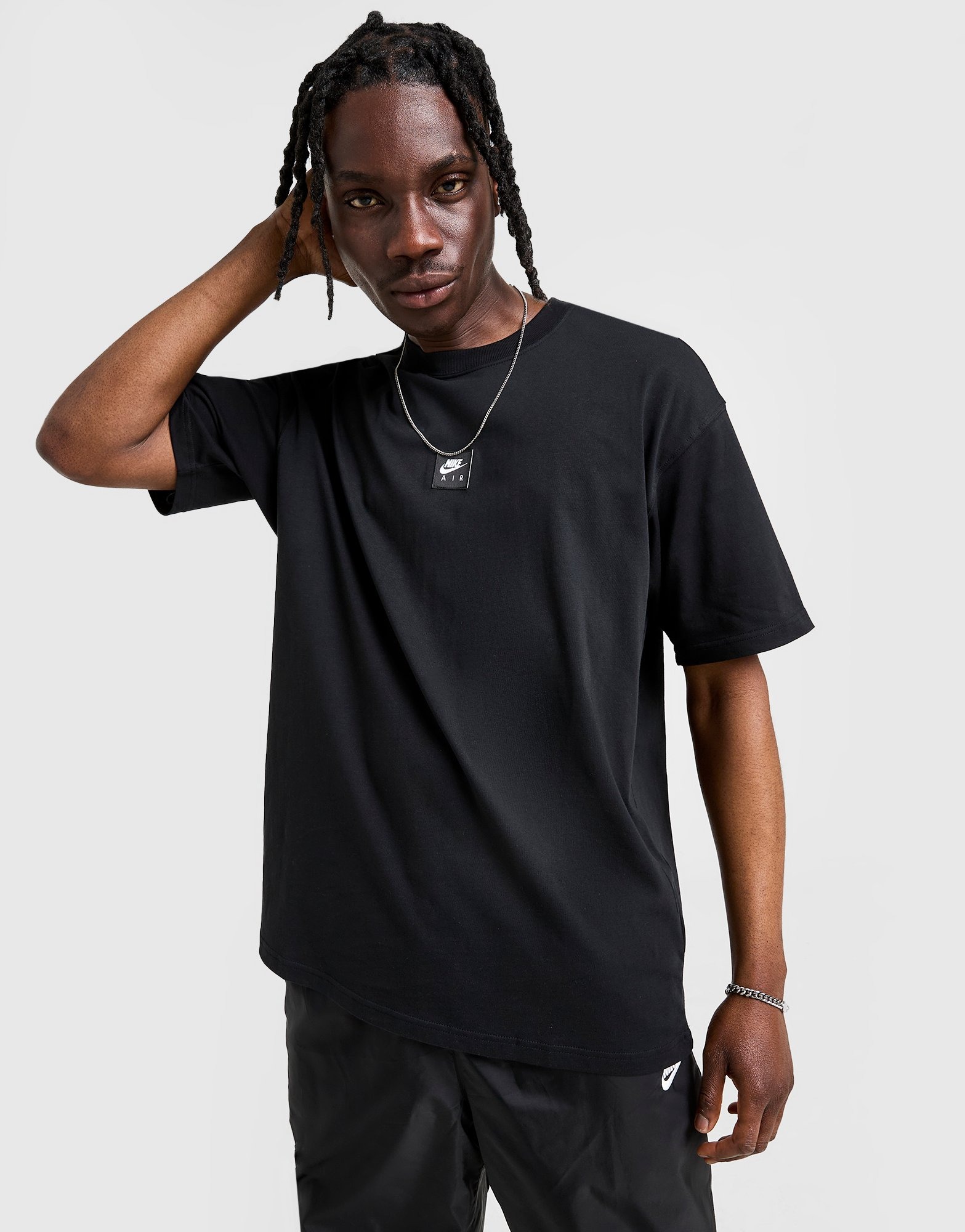 Black Nike Air Back Hit T-Shirt | JD Sports UK 