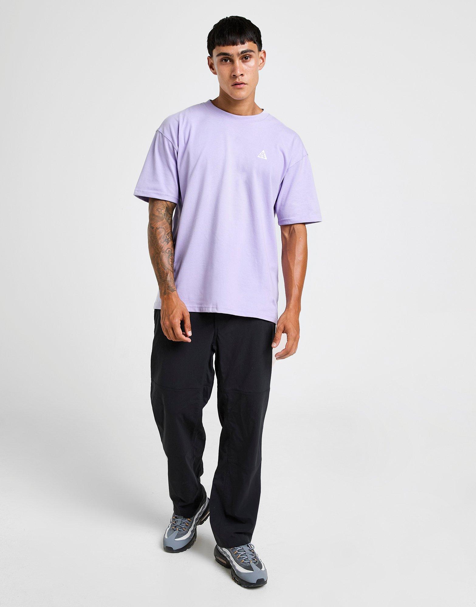 国内配送 NIKE SPORTSWEAR ACG TEE NIGHT PURPLE Nike ACG Short-Sleeve T-Shirt Tee BQ7342-470 Men's Sz M