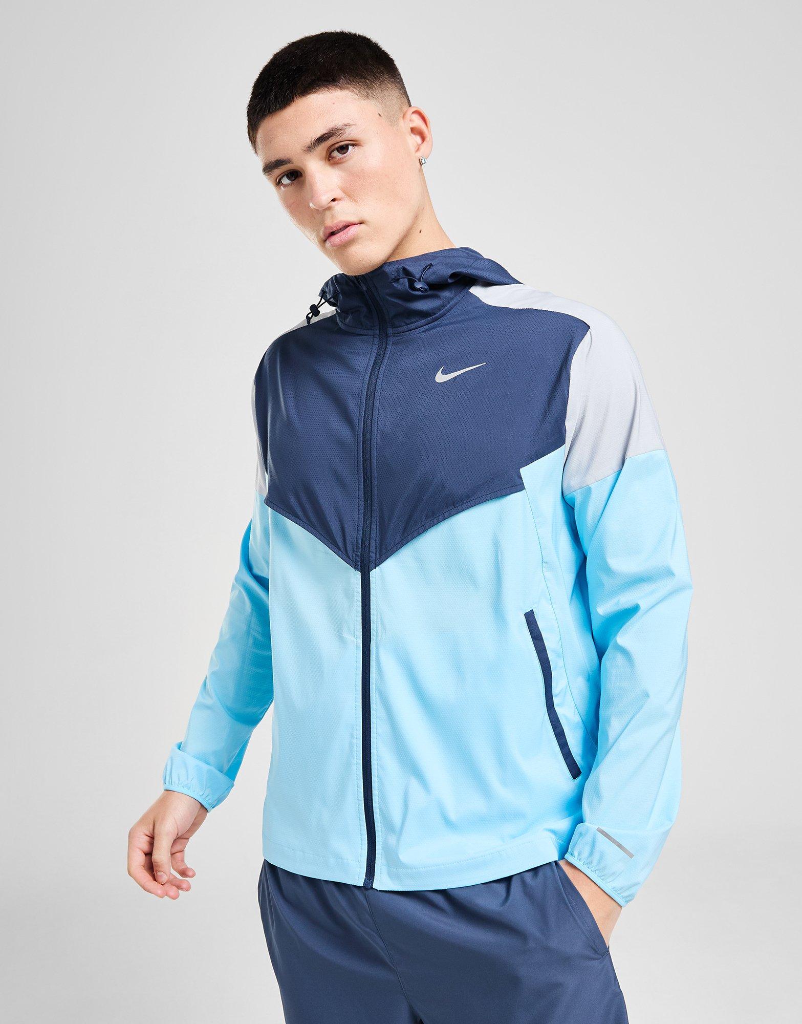 Blue Nike Packable Jacket - JD Sports Global