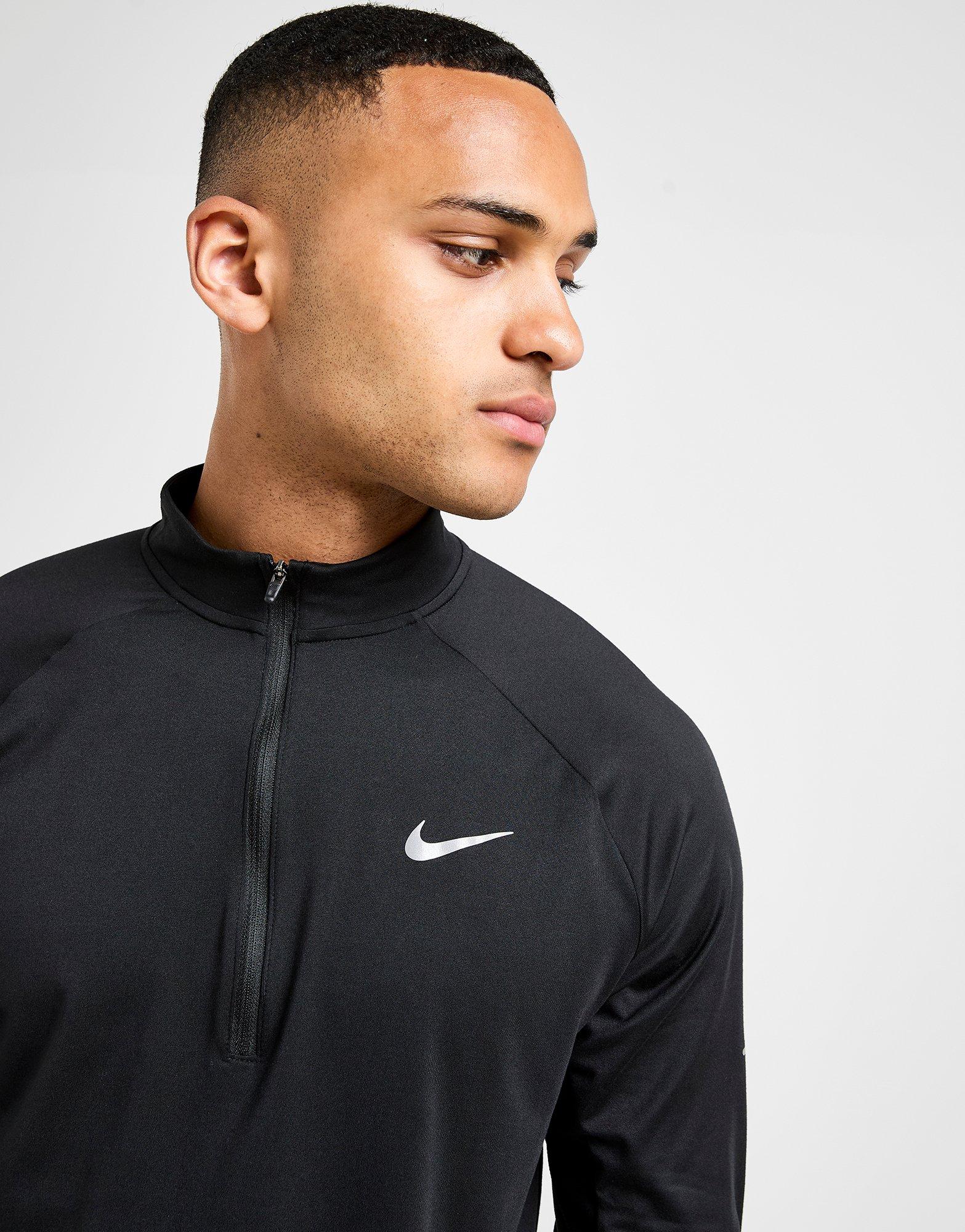 Nike Dri-FIT hardlooptop met korte rits voor heren Stride