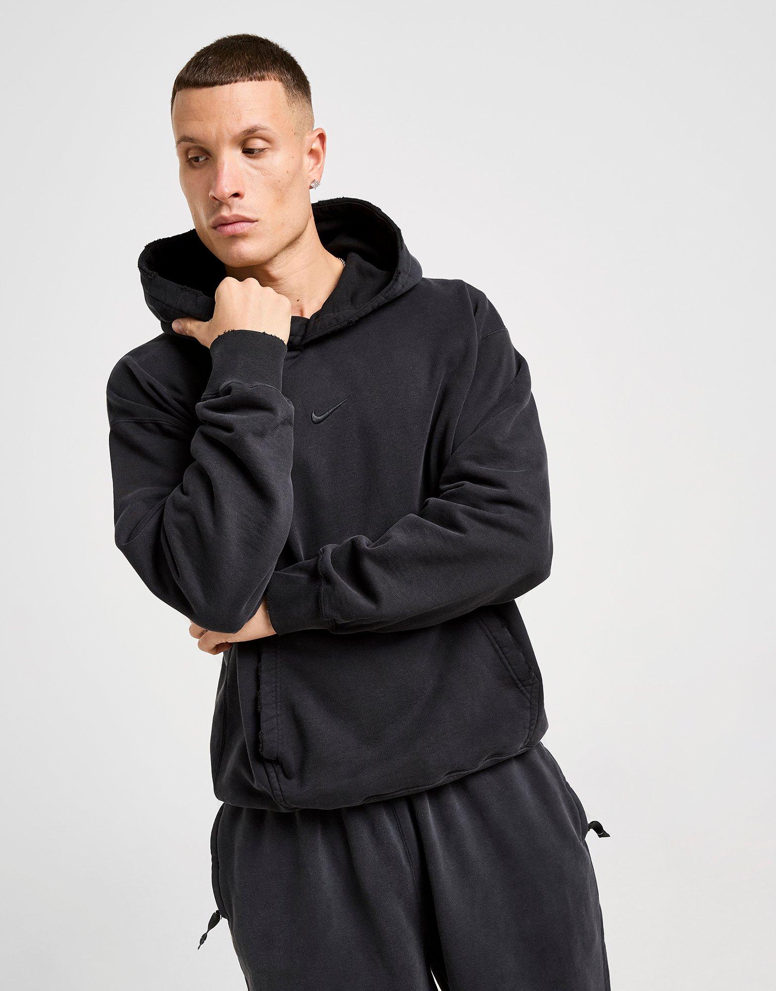 【NIKE】ナイキ Nam Washed Hoodie ヴィンテージ風 フーディ Black Nike Nam Washed Hoodie - JD Sports Global