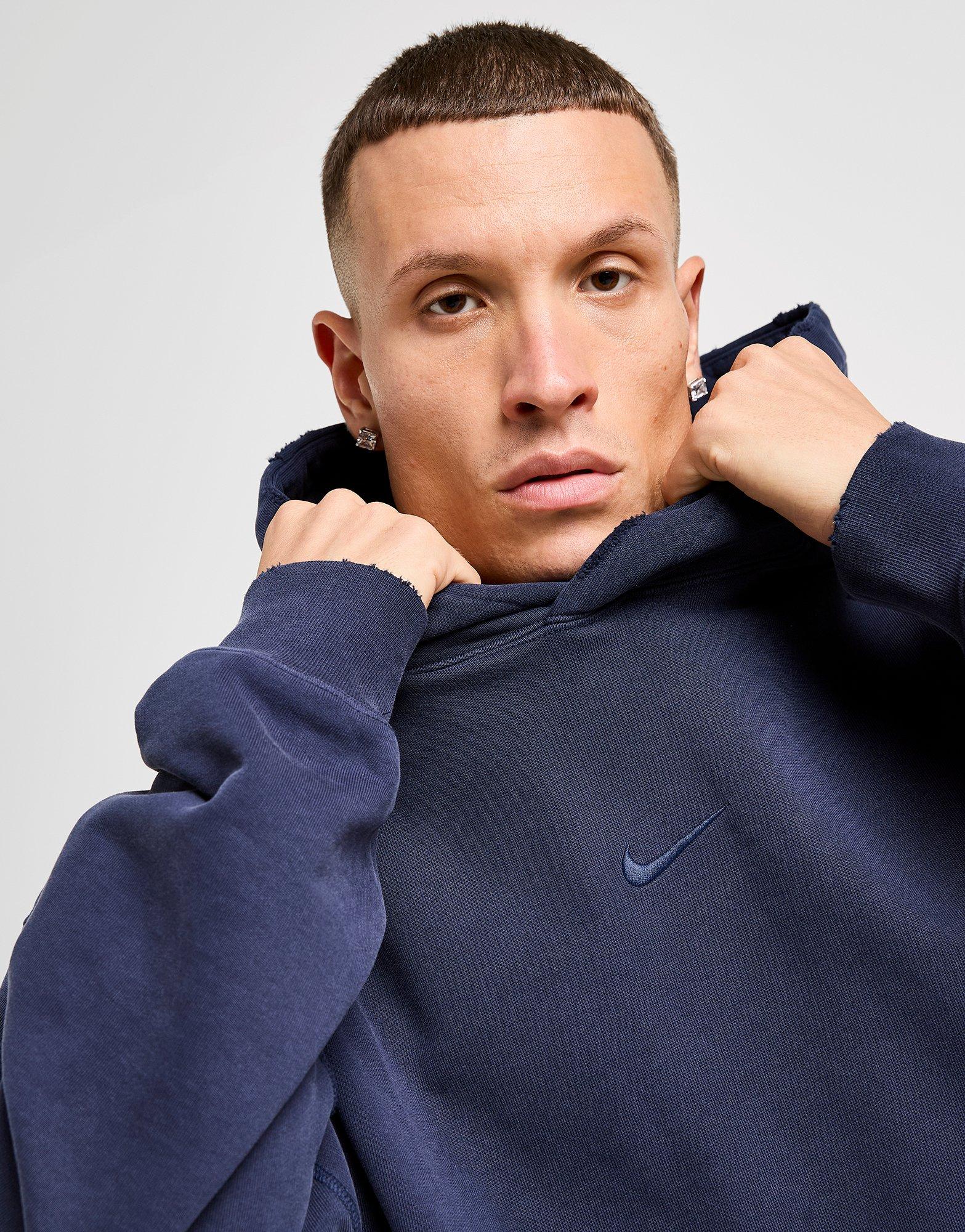 【NIKE】ナイキ Nam Washed Hoodie ヴィンテージ風 フーディ Blue Nike Nam Washed Hoodie - JD Sports Global