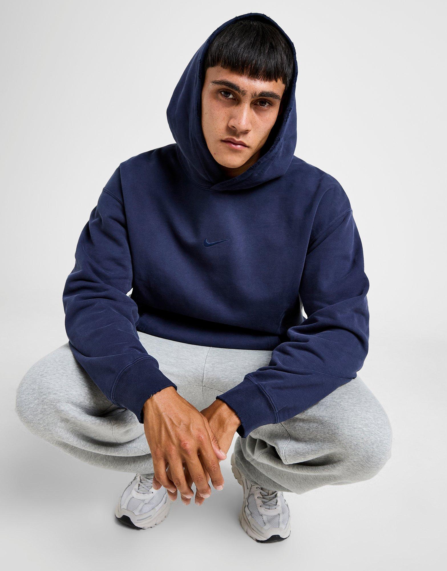 【NIKE】ナイキ Nam Washed Hoodie ヴィンテージ風 フーディ Blue Nike Nam Washed Hoodie - JD Sports Global