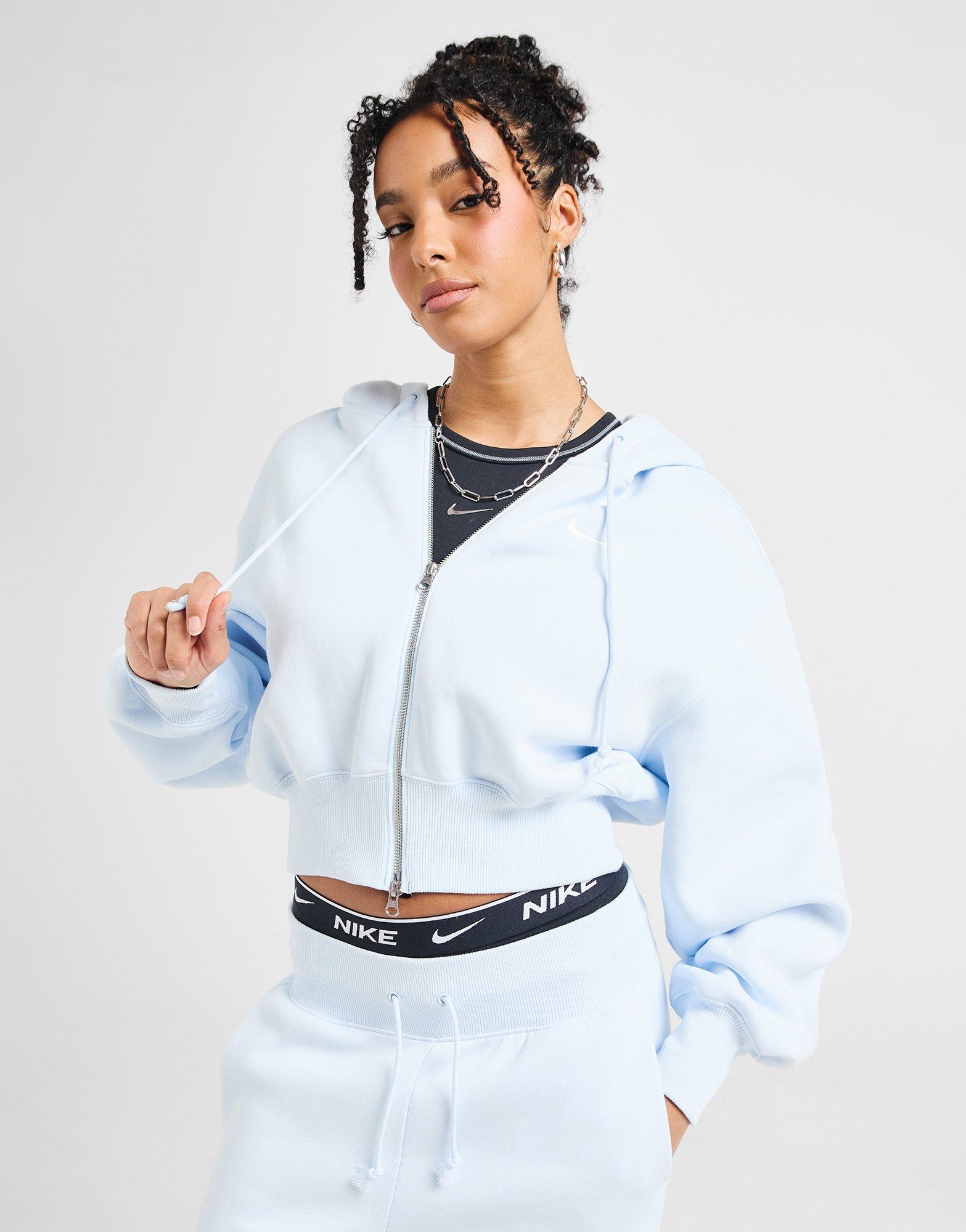 Nike Phoenix Crop Full Zip Hoodie