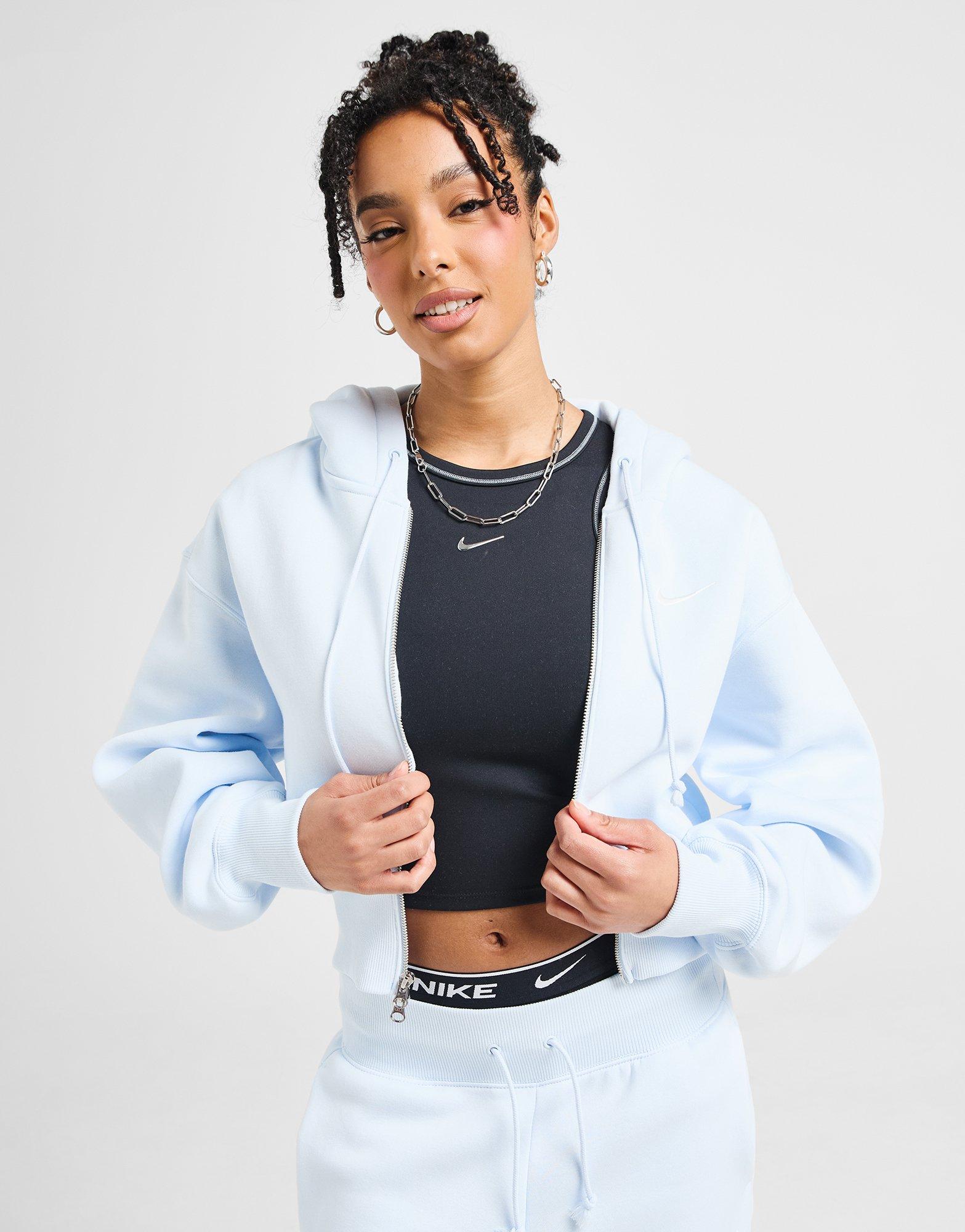 Nike Phoenix Crop Full Zip Hoodie