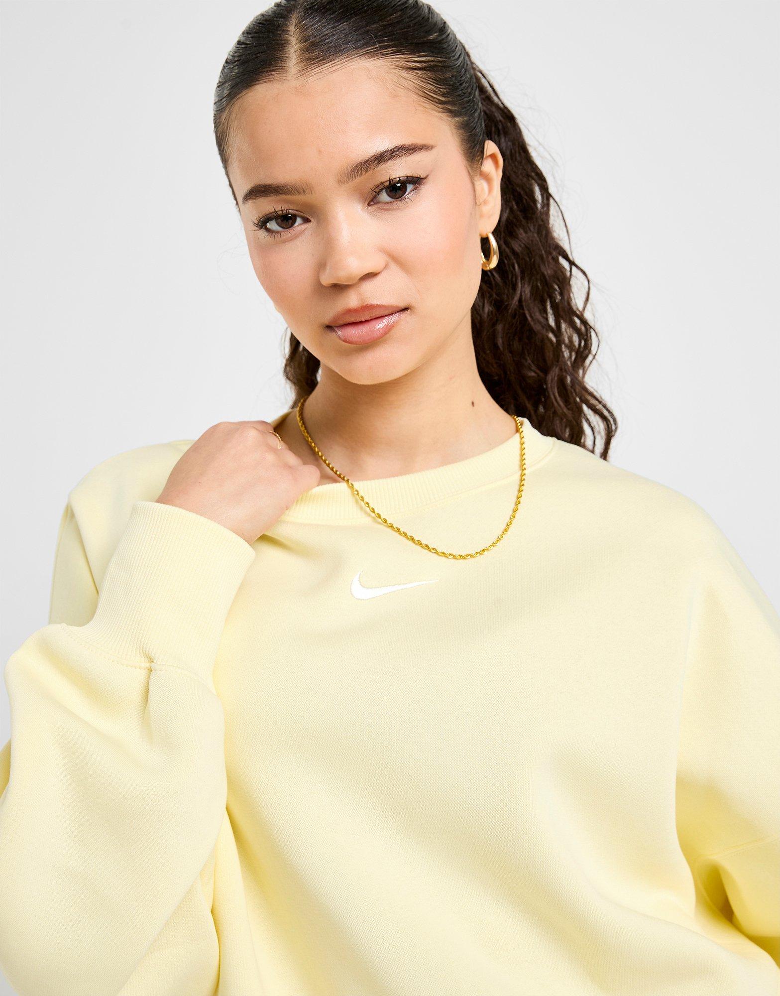 Nike Phoenix Crop Oversized Crew Sweatshirt