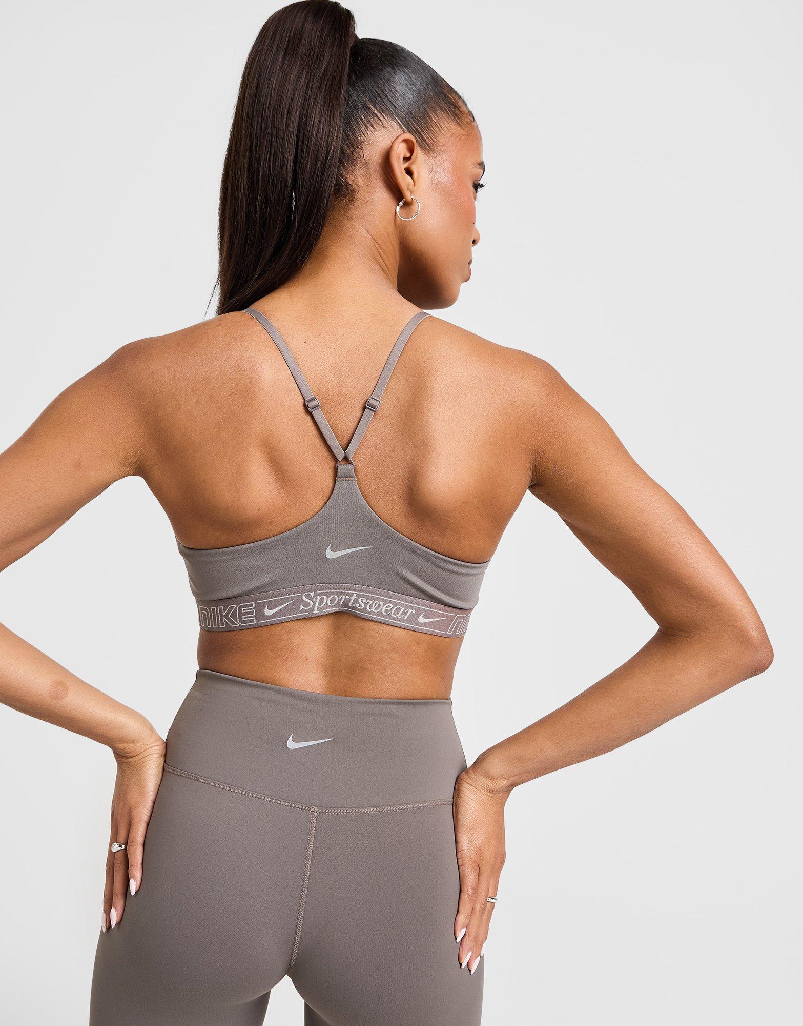 Nike Training Graphic Swoosh Sports Bra