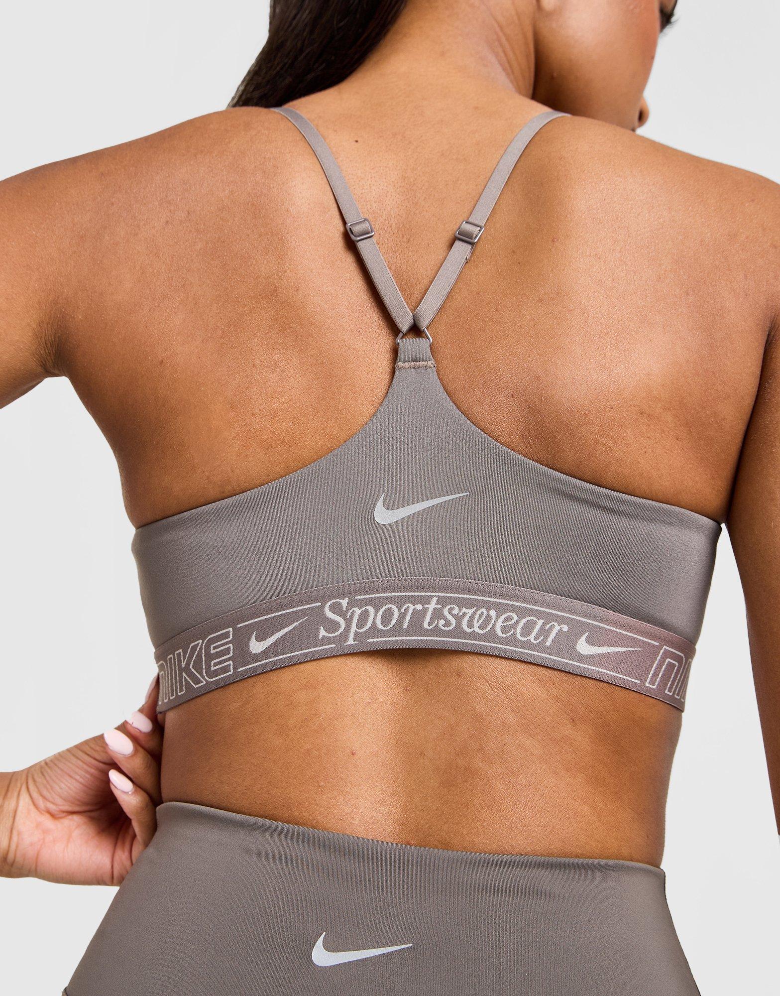 Nike Training Graphic Swoosh Sports Bra