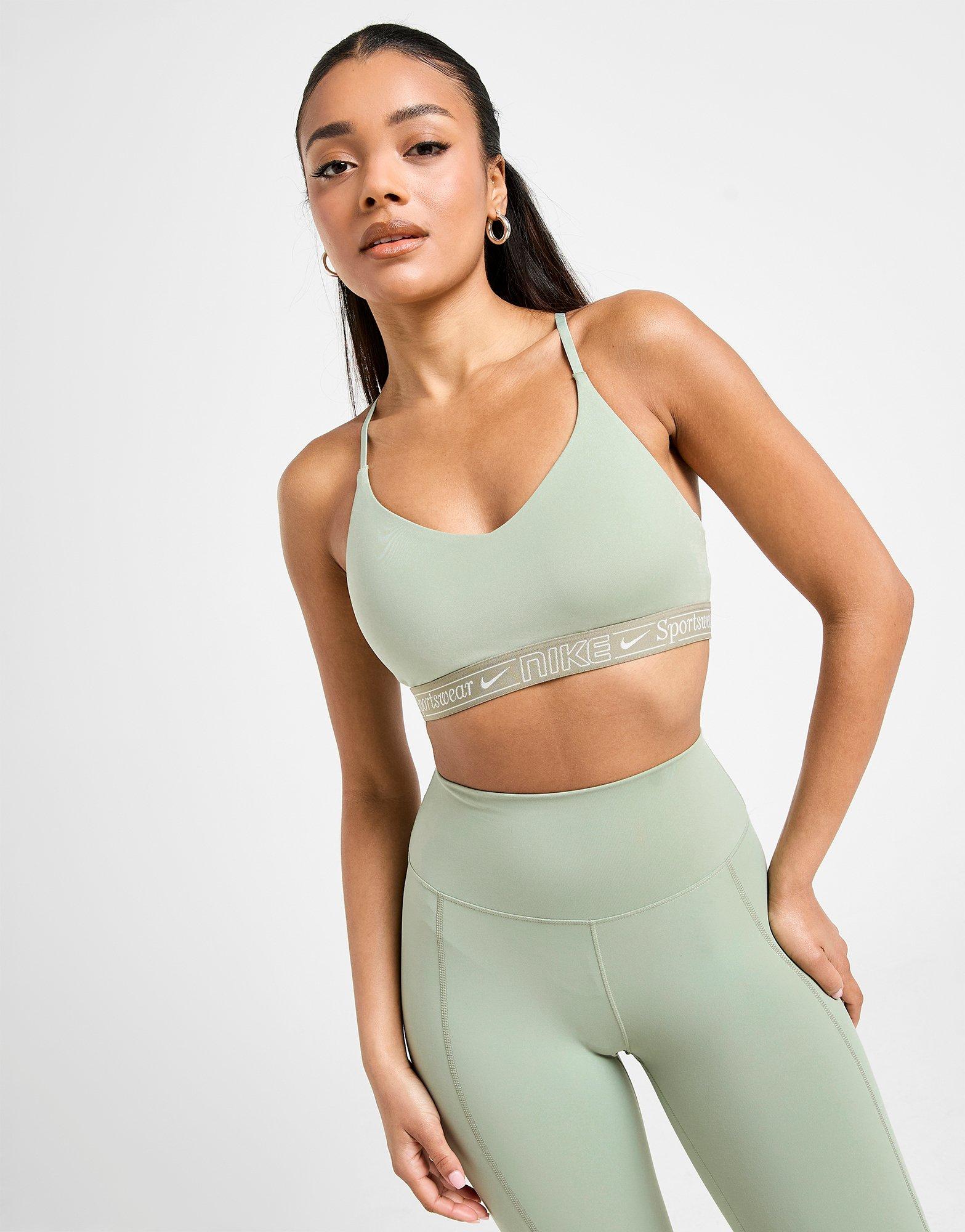 Nike Training Graphic Swoosh Sports Bra
