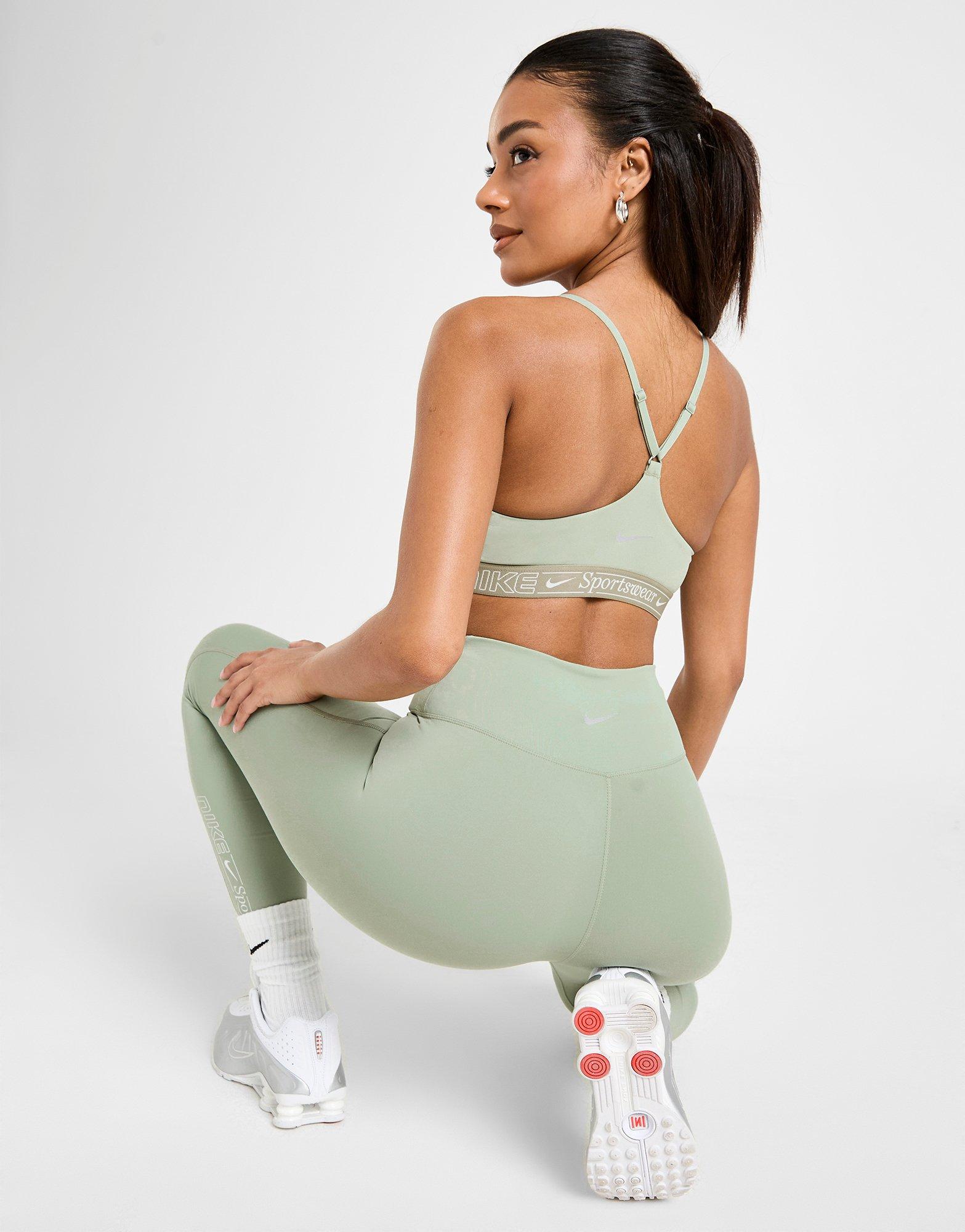 Nike Training Graphic Swoosh Sports Bra