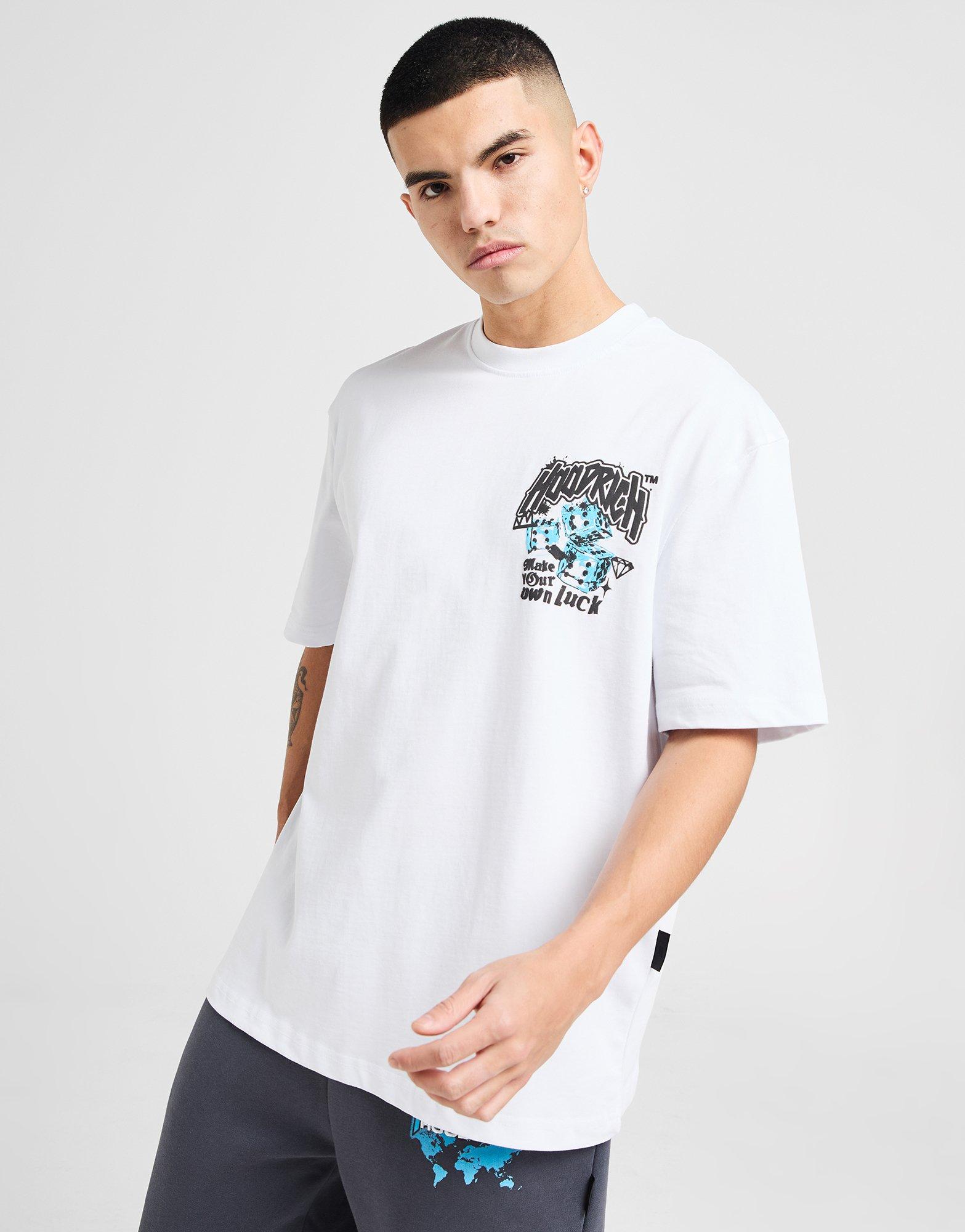 White Hoodrich Fortune T-Shirt - JD Sports Global