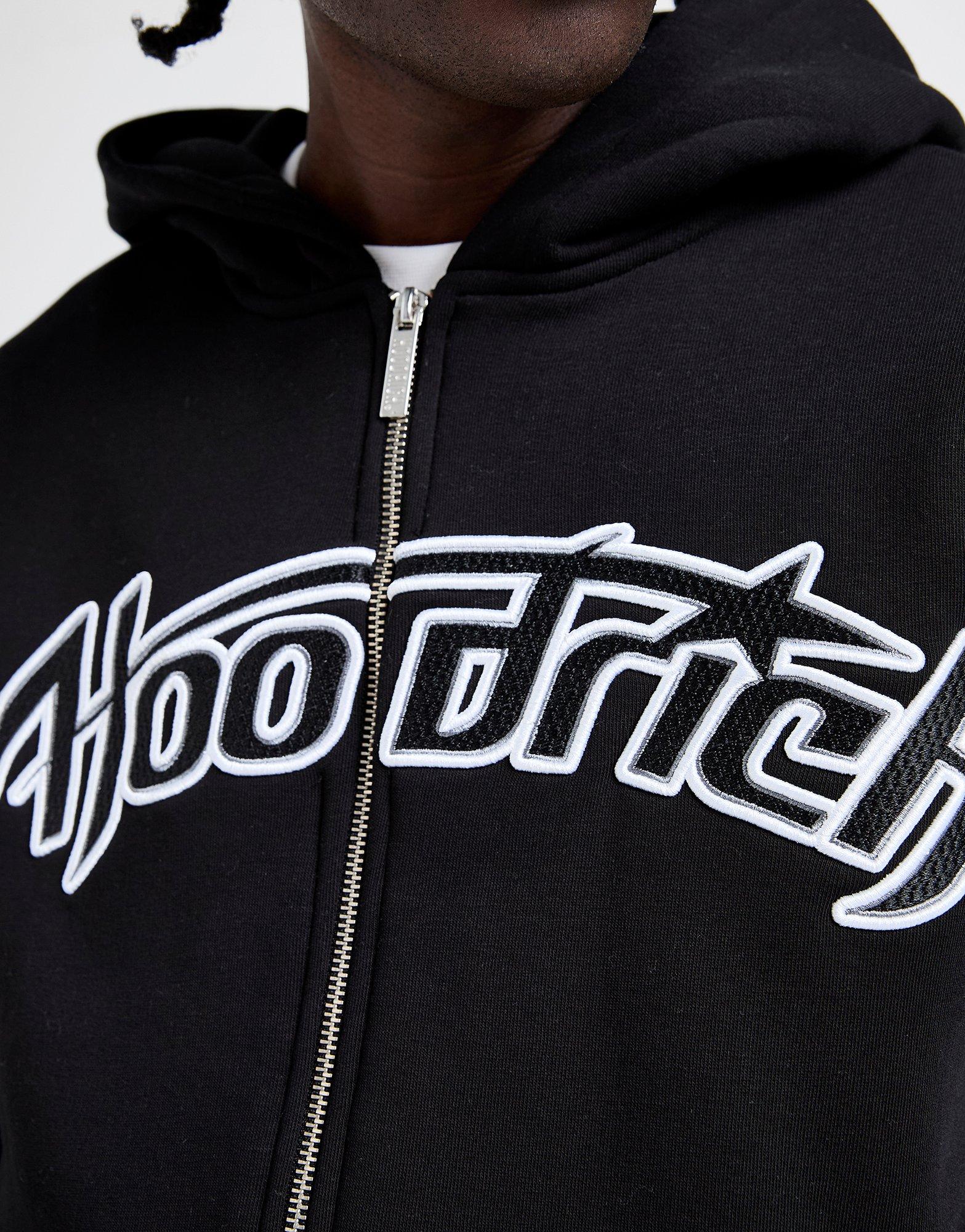Hoodrich オーバーサイズ ジッパーフーディ 星 Galaxy Black Hoodrich Galaxy Full Zip Hoodie - JD Sports Global